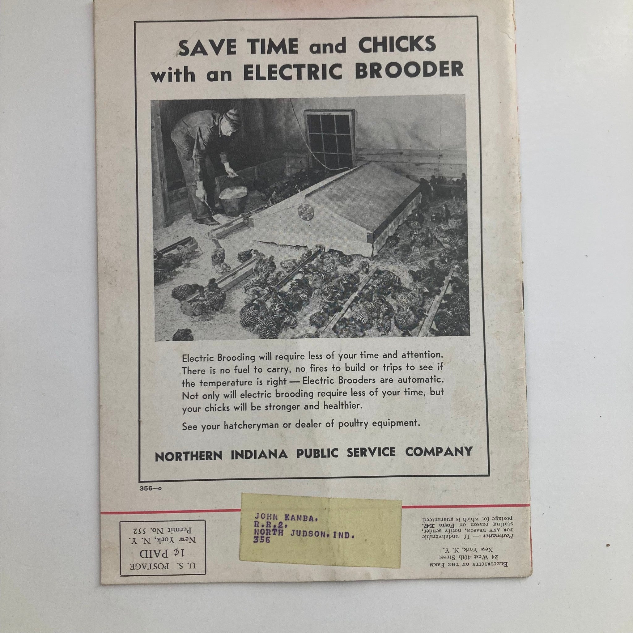 VTG Electricity on the Farm Magazine March 1943 Electricity Pinch-Hits