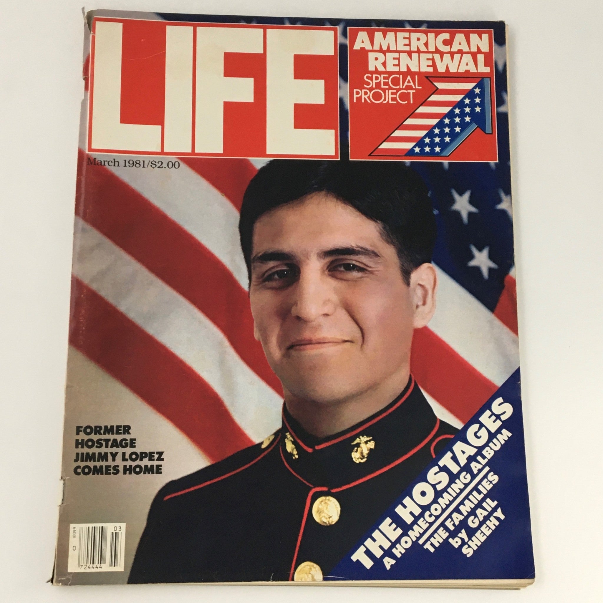 VTG Life Magazine March 1981 Former Hostage Jimmy Lopez Photo Cover, Newsstand