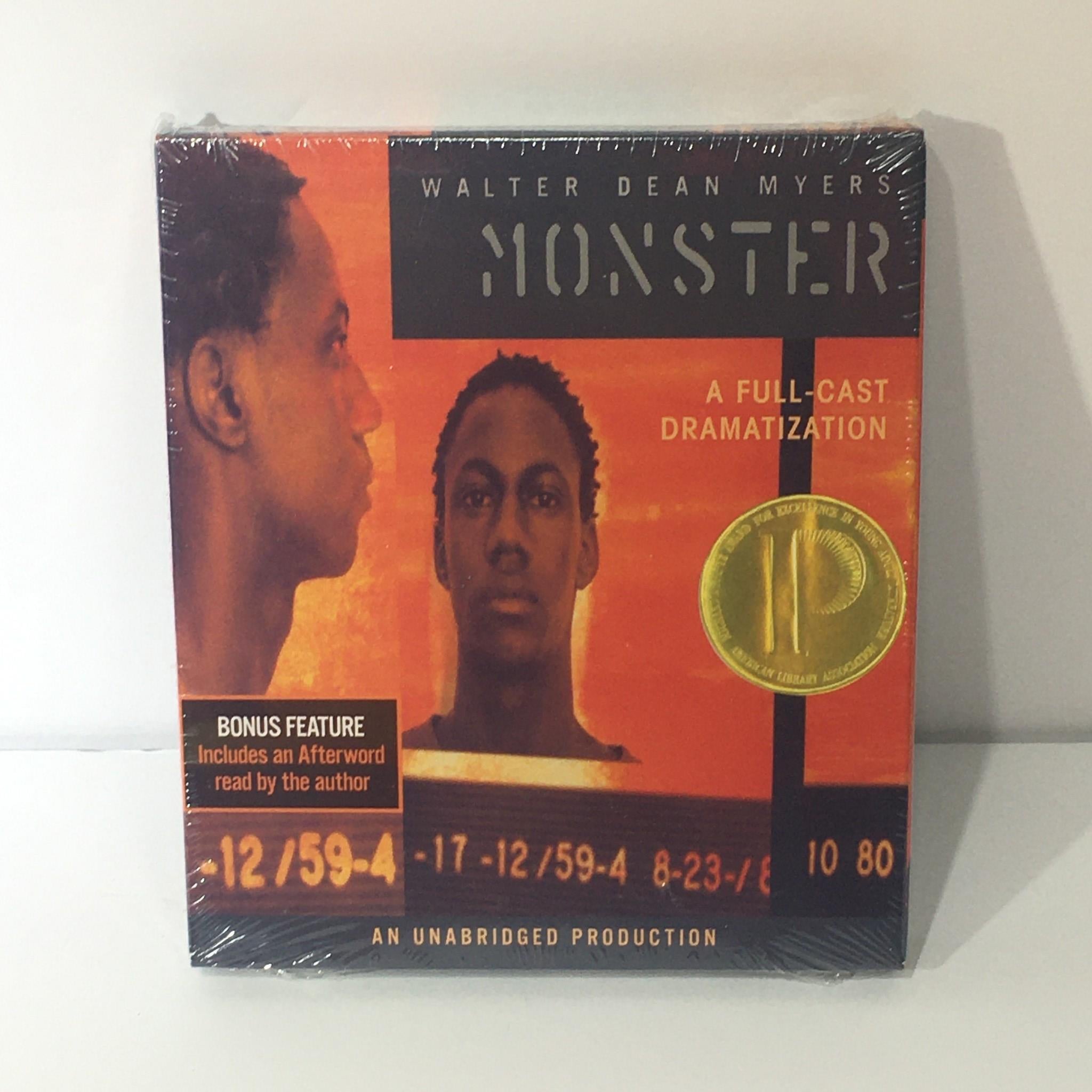 Walter Dean Myers Monster 2 Disc Set Audio CD