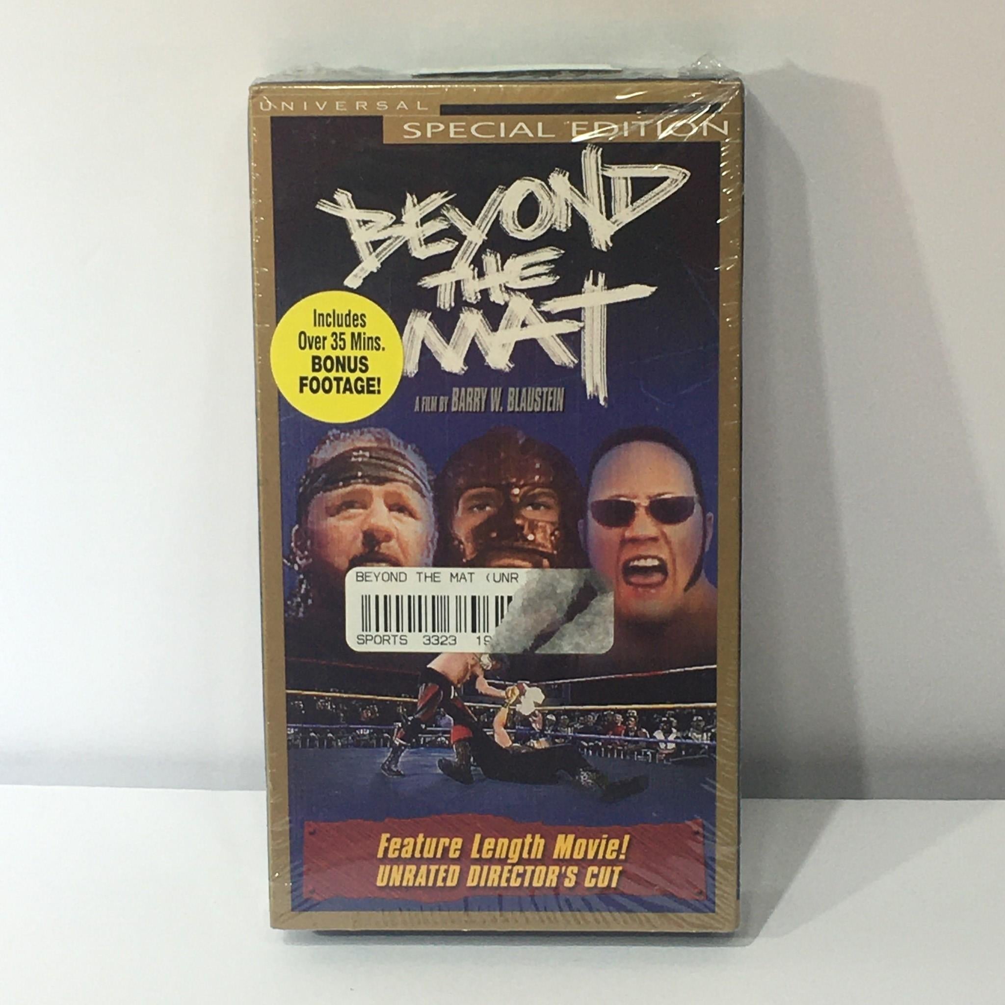 Beyond the Mat Unrated Directors Cut VHS New and Sealed