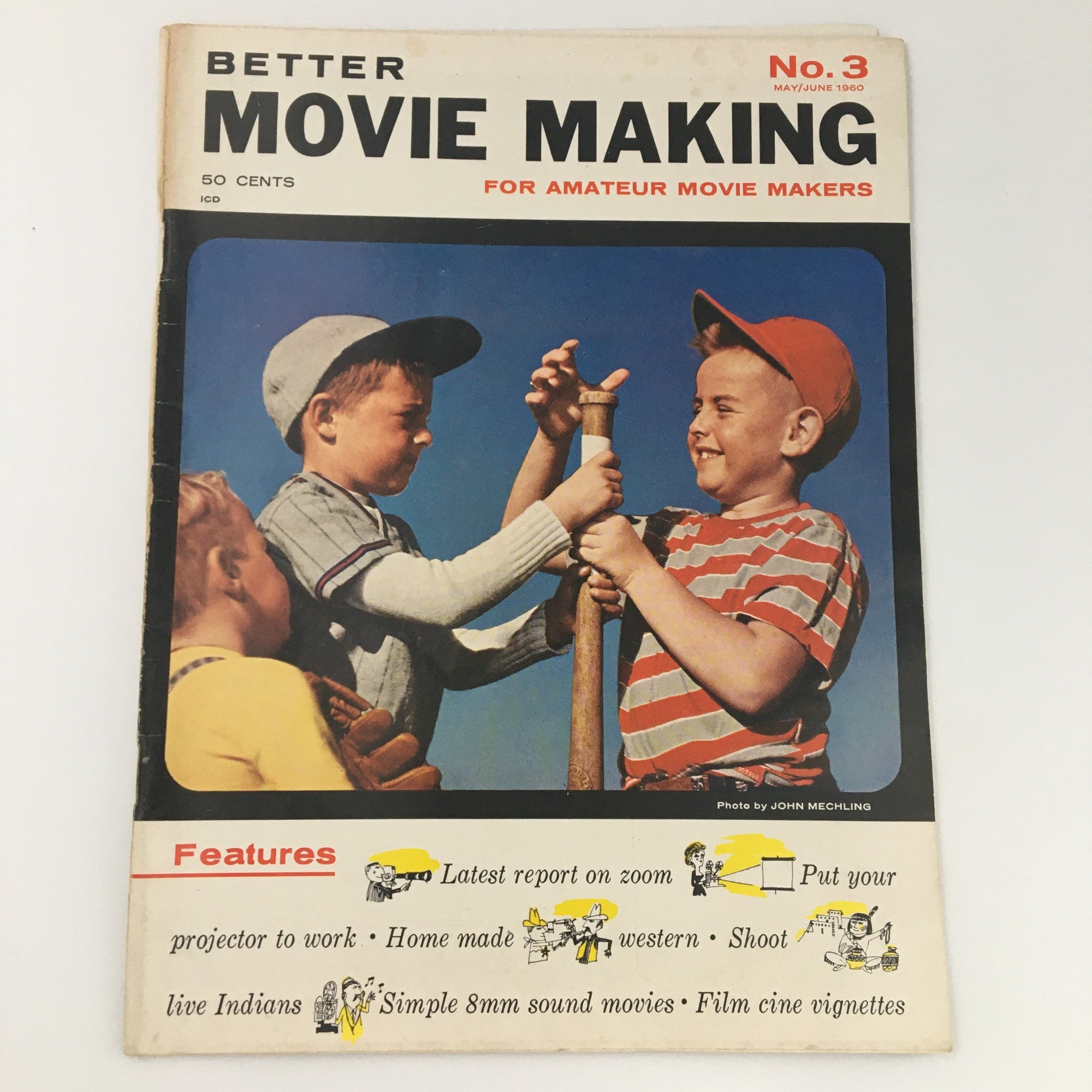 Better Home Movie Making Magazine May June 1960 #3 Film Cine Vignettes Newsstand