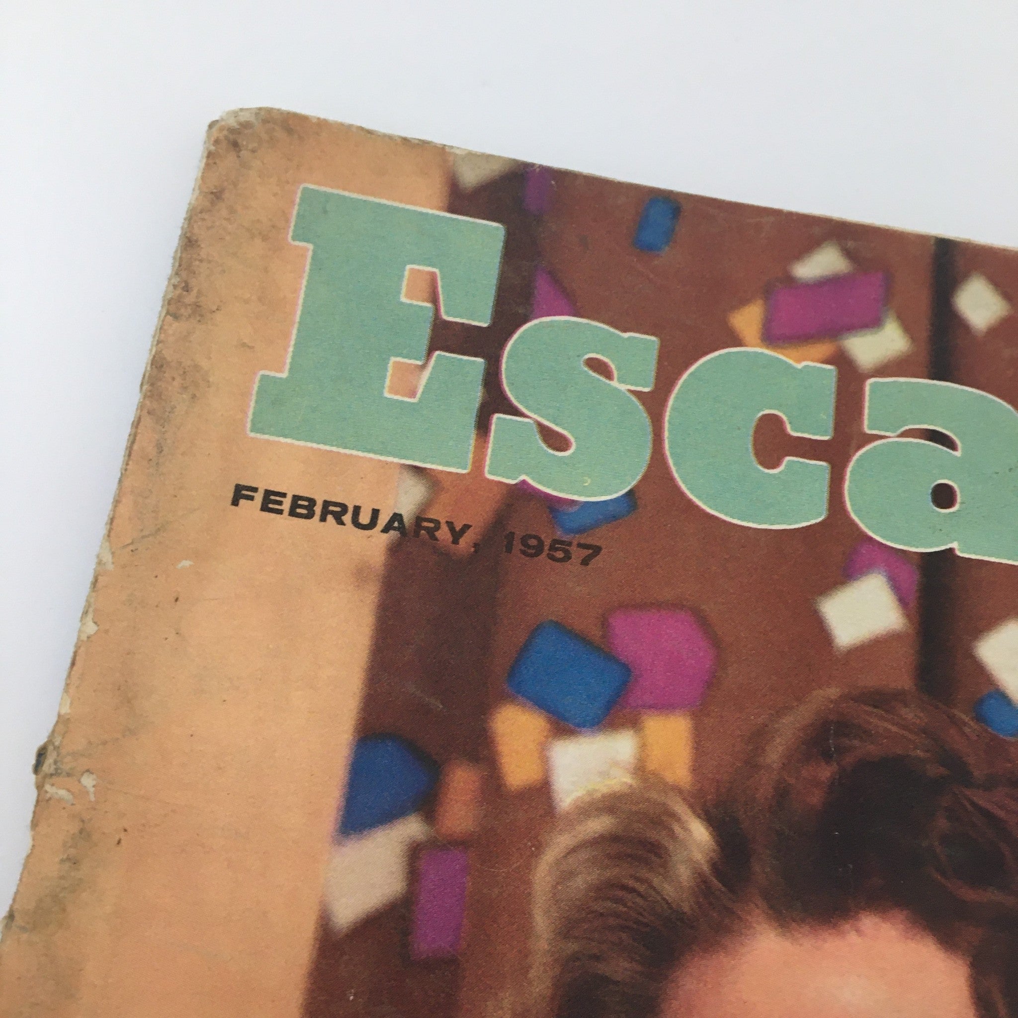 VTG Escapade Magazine February 1957 Vol 11 #5 Jack Hanley Love Feature Newsstand