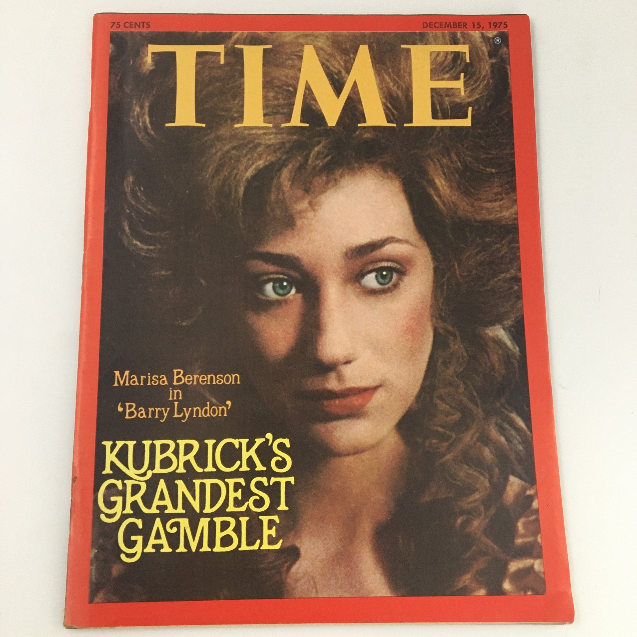 VTG Time Magazine December 15 1975 Maria Berenson Cover and Feature, Newsstand