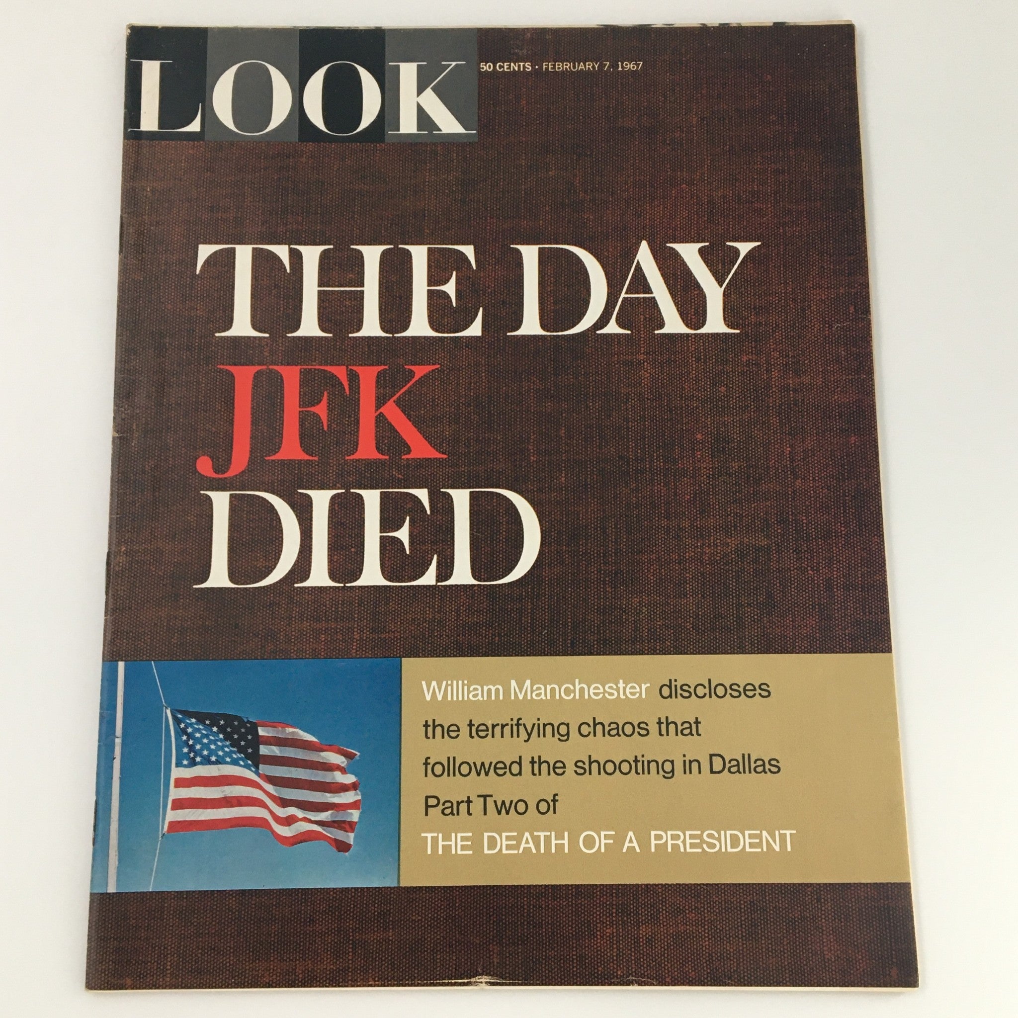 Look Magazine February 7 1967 The Day John F. Kennedy Died Feature, Newsstand