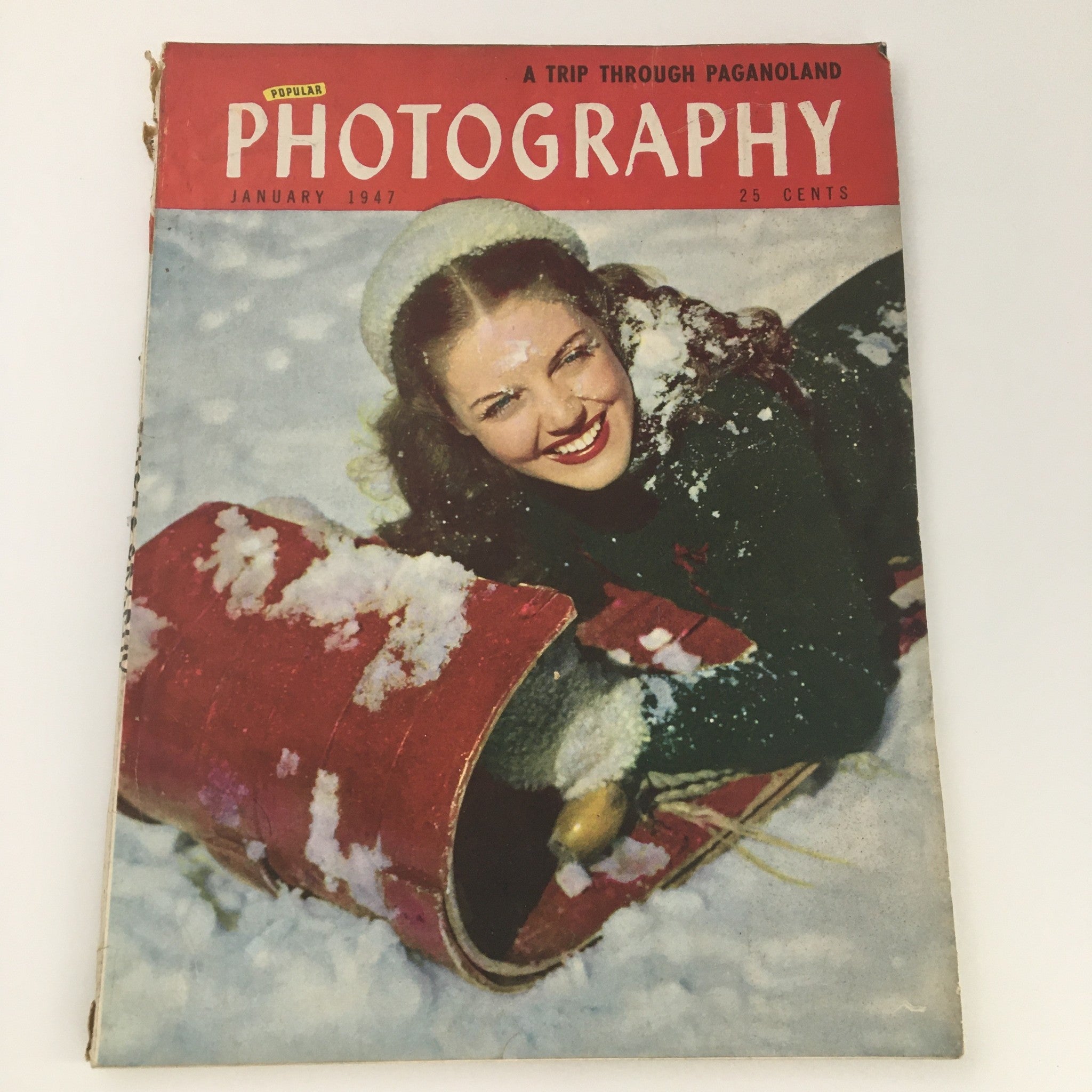 VTG Popular Photography Magazine January 1947 A Trip Through Paganoland Feature