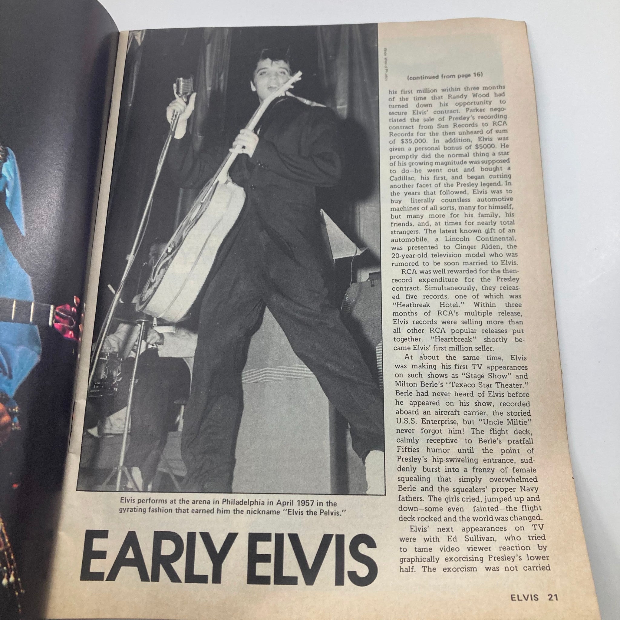 VTG 1977 Elvis Forever A Salute to "The King" Elvis Presley No Label