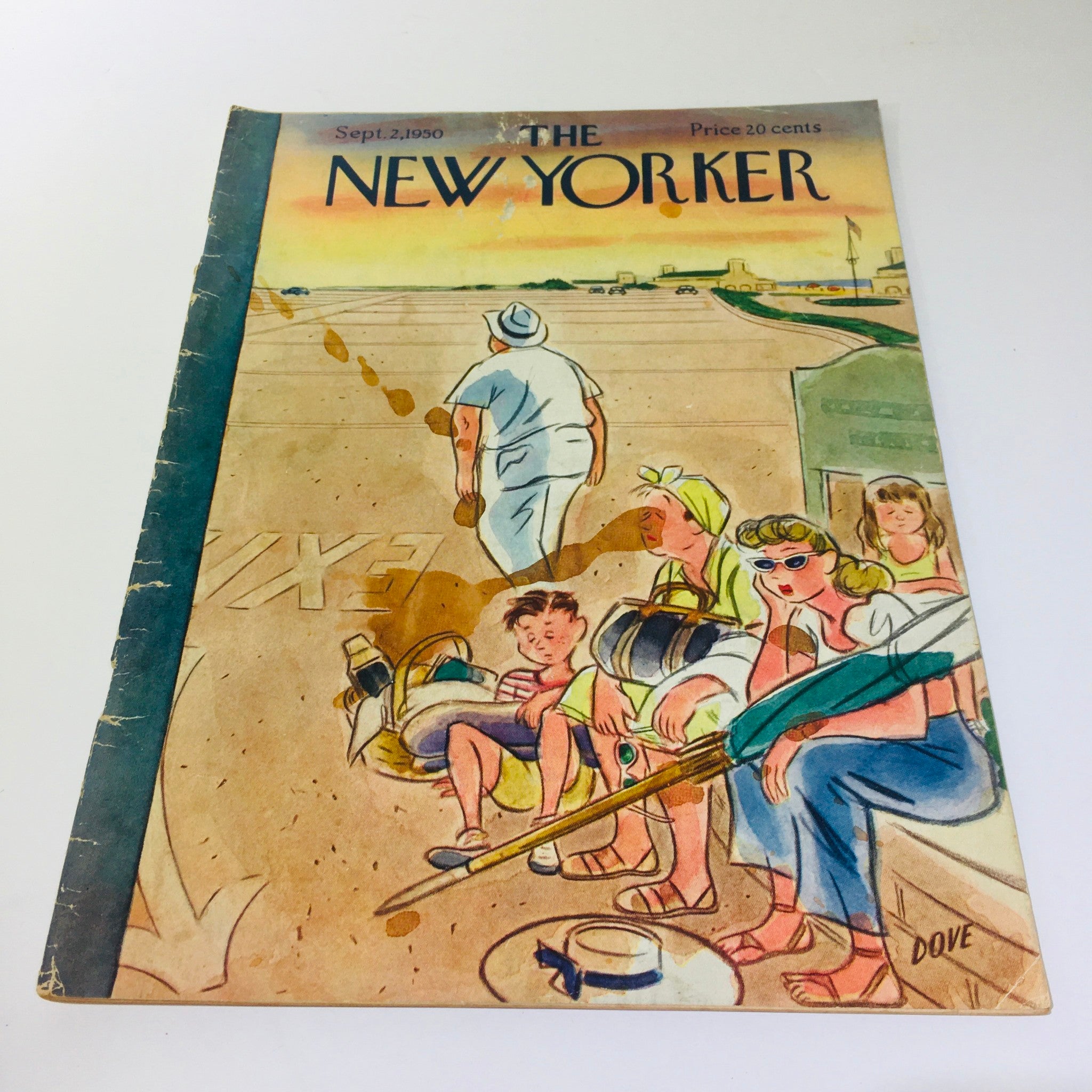 The New Yorker September 2 1950 Full Magazine Theme Cover by Leonard Dove