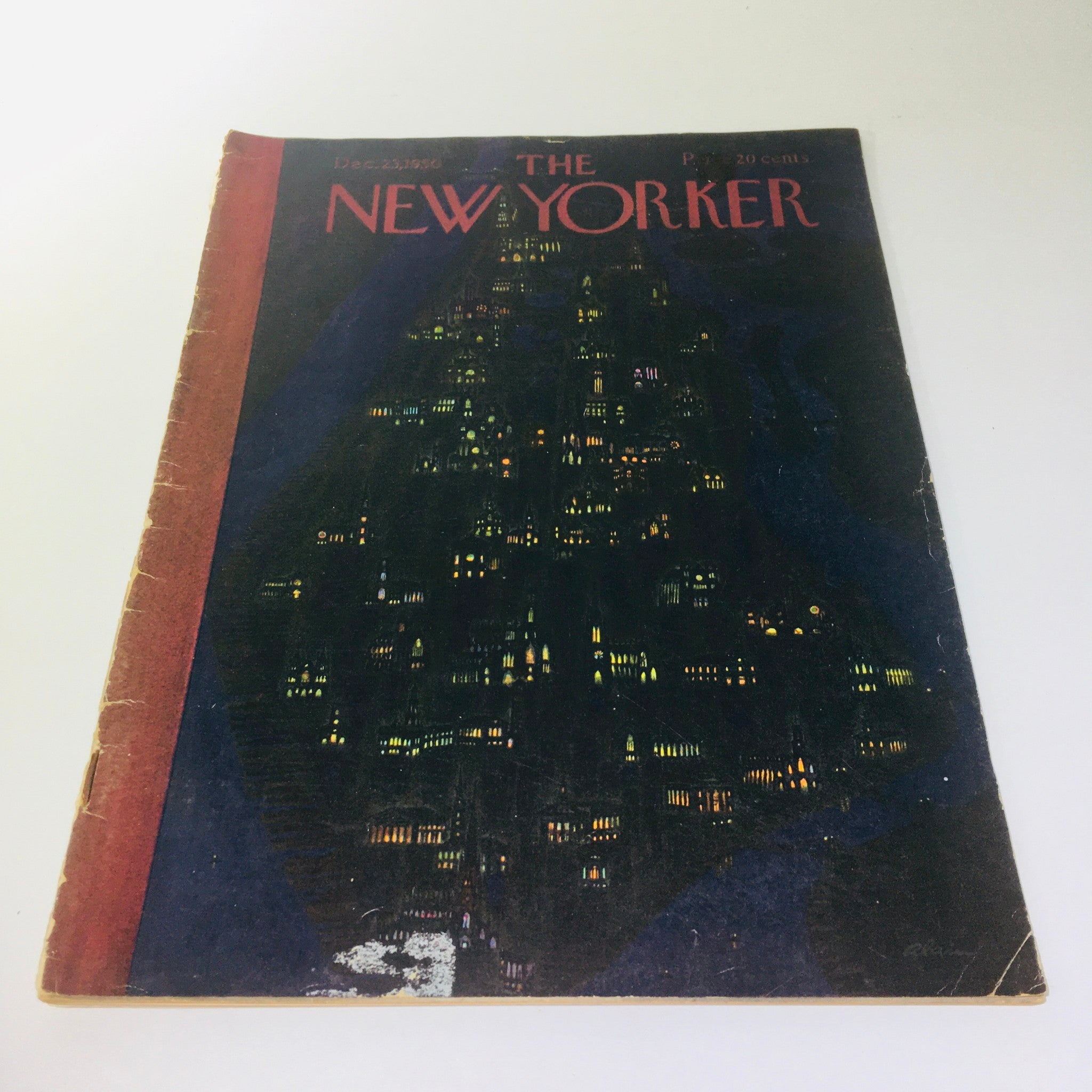 The New Yorker December 23 1950 Full Magazine Theme Cover by Daniel Alain