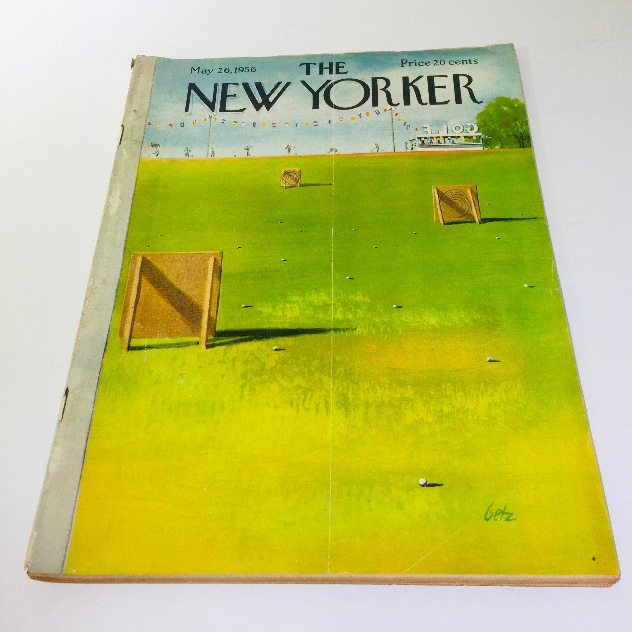 The New Yorker Magazine May 26 1956 Full Theme Cover by Arthur Getz