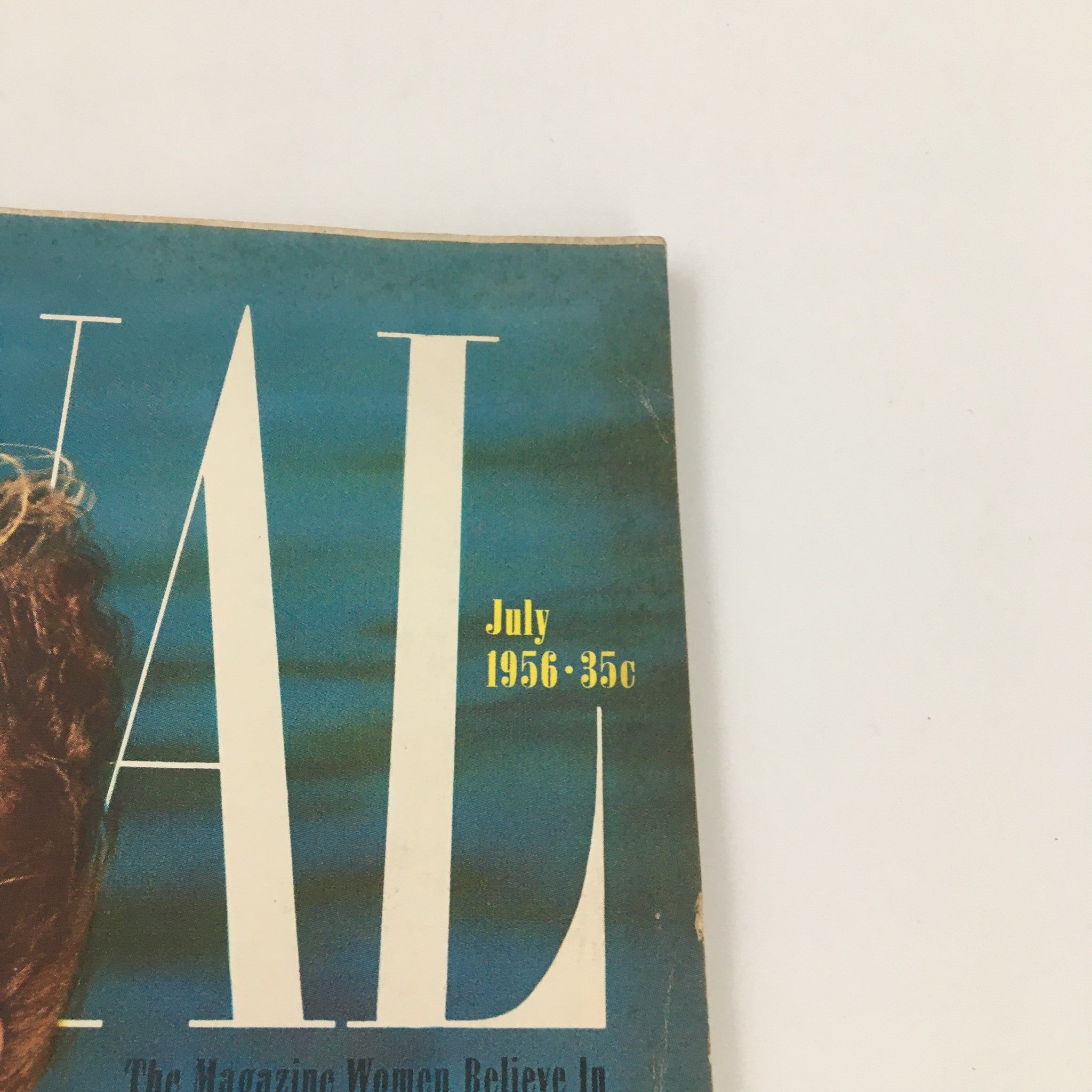 VTG Ladies' Home Journal Magazine July 1956 Fabulous Formula Diet, Newsstand