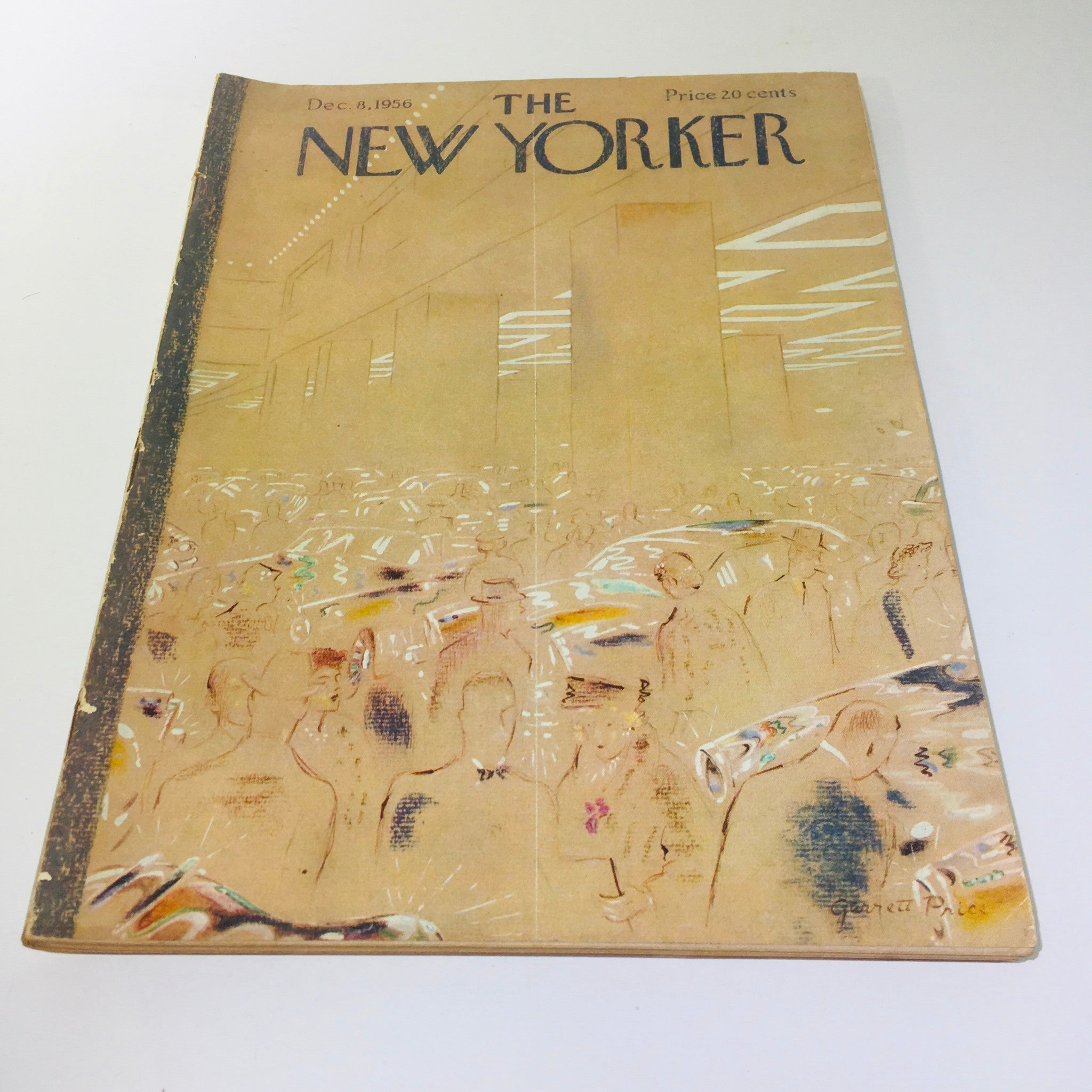 The New Yorker Magazine December 8 1956 Full Theme Cover by Garrett Price