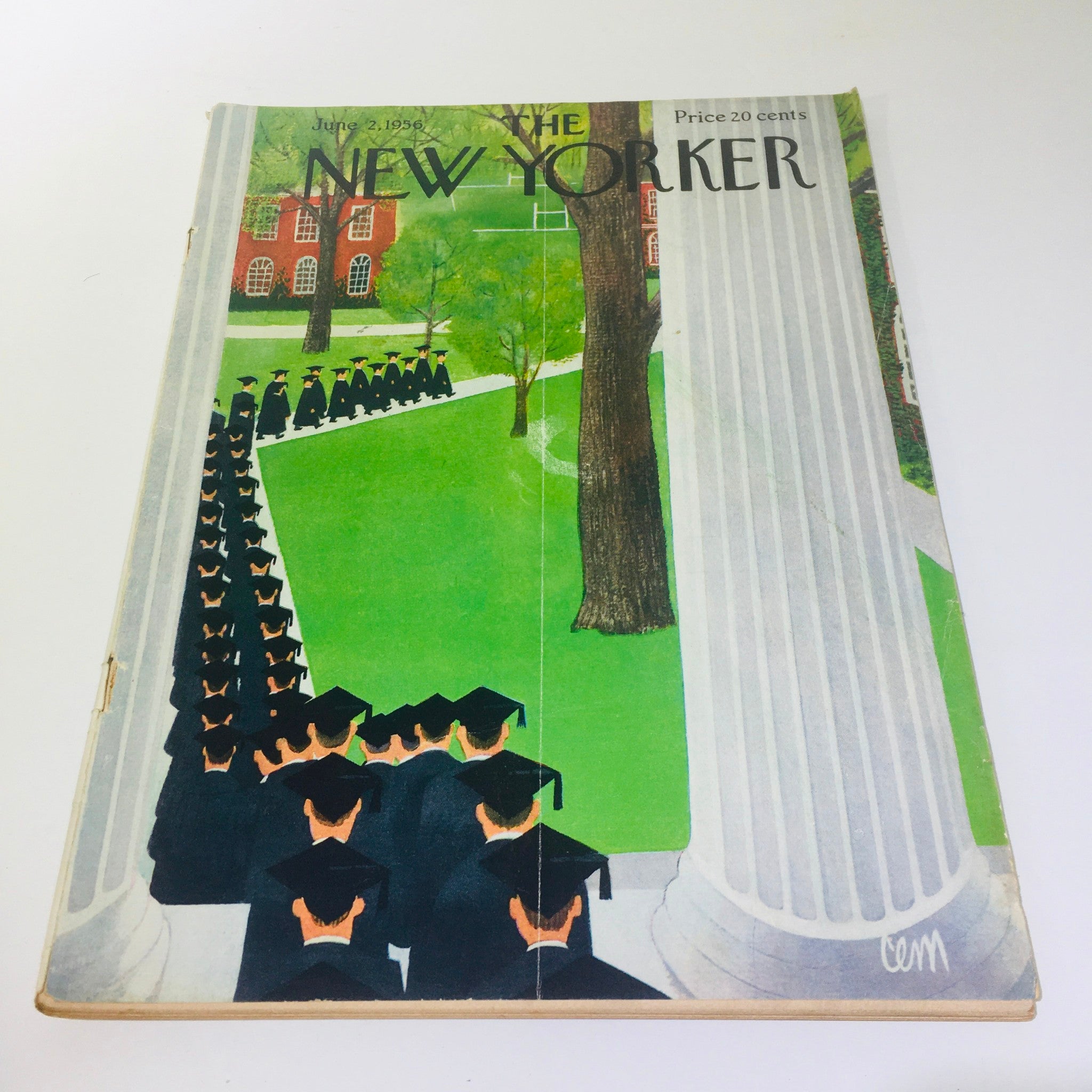 The New Yorker Magazine June 2 1956 Full Theme Cover by Charles E. Martin