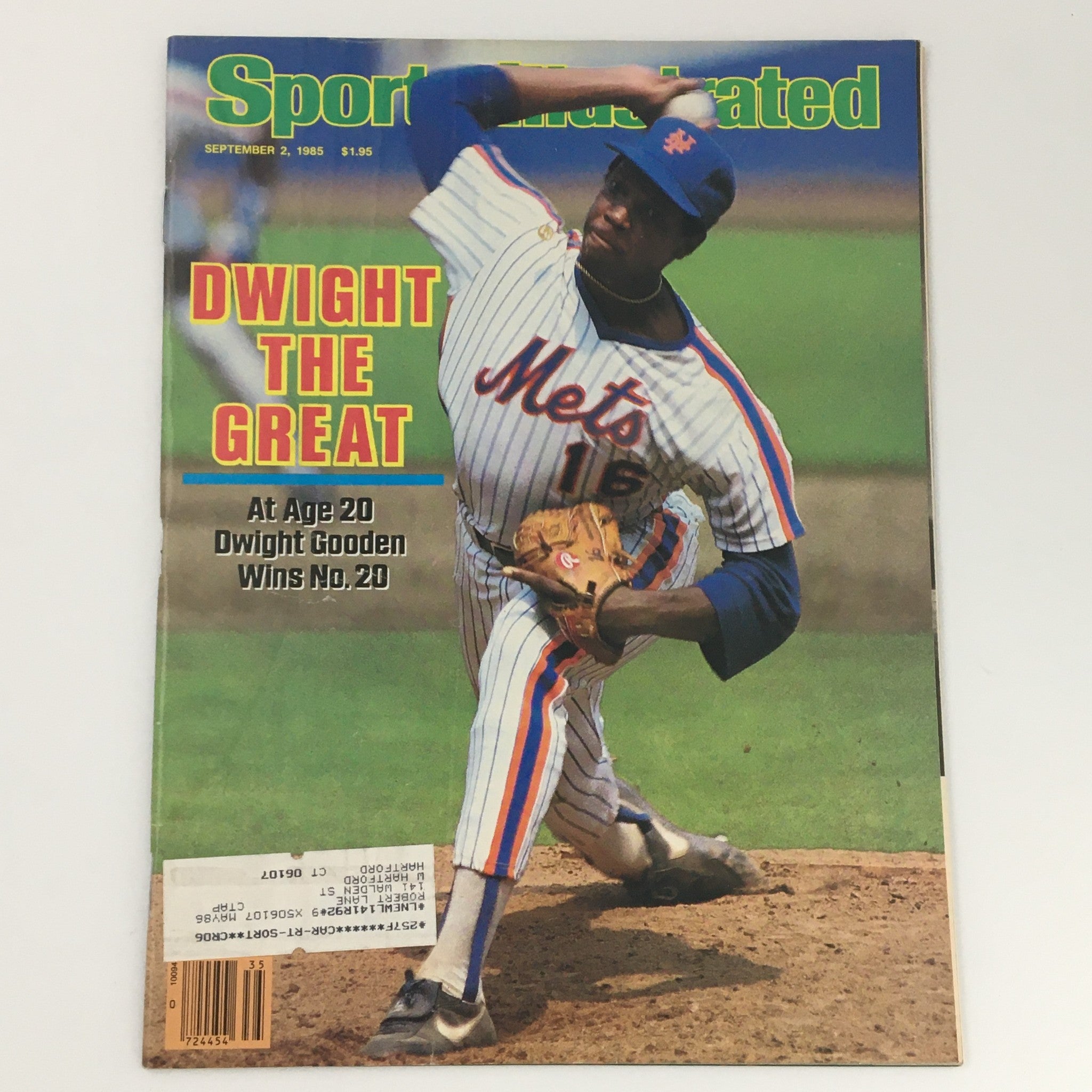 VTG Sports Illustrated Magazine September 2 1985 Dwight Gooden Mets Cover