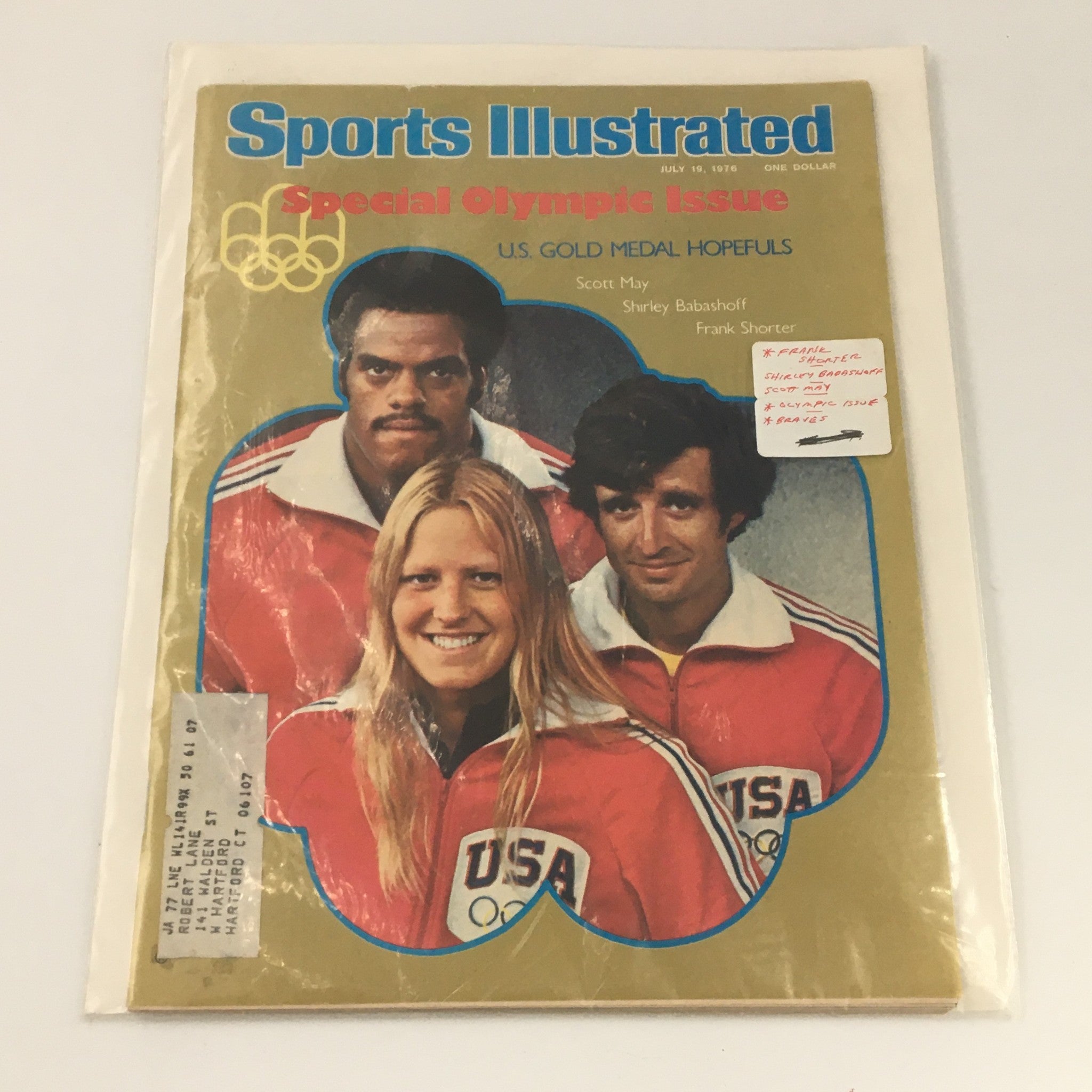 VTG Sports Illustrated Magazine July 19 1976 Frank Shorter, Shirley Babashoff