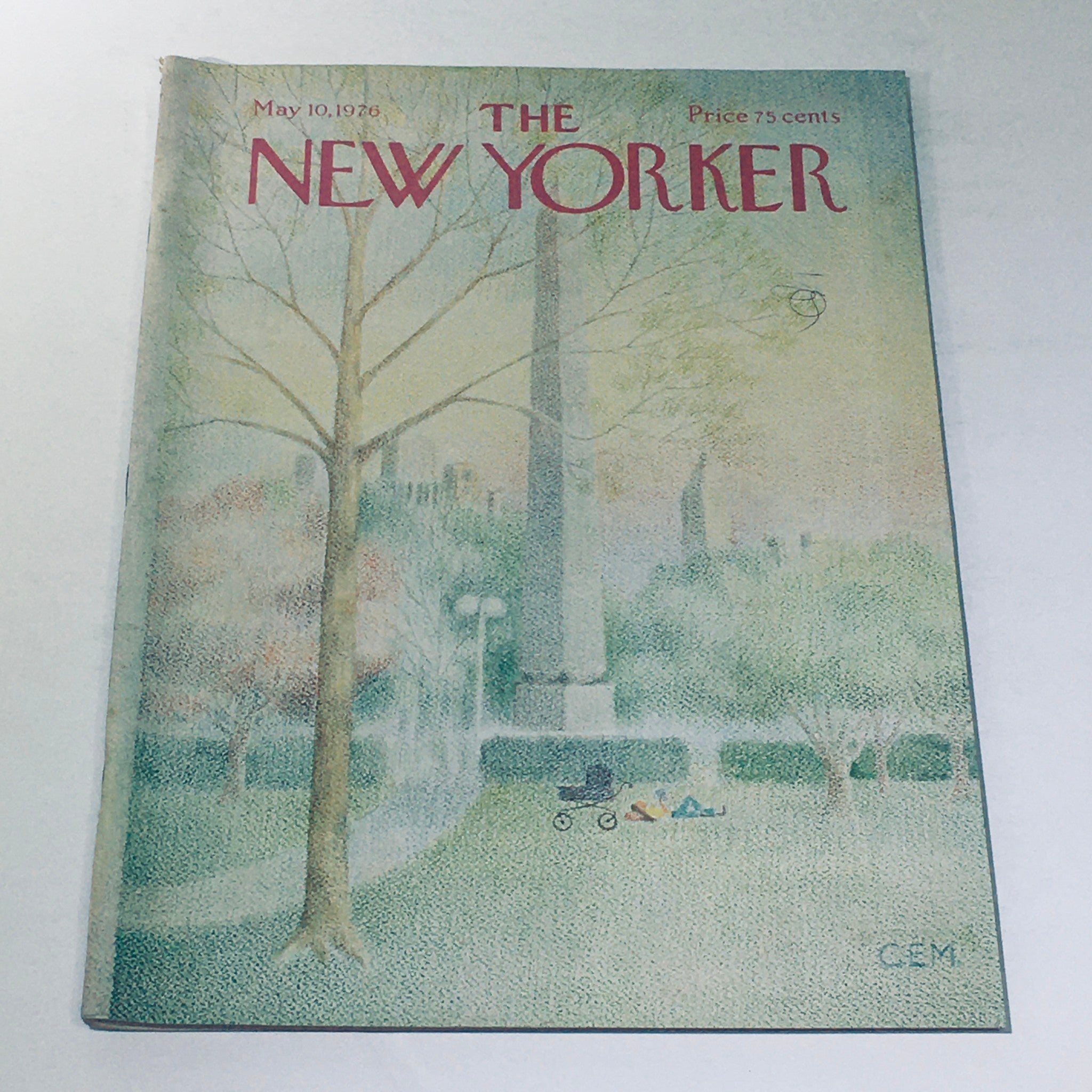 The New Yorker Magazine May 10 1976 Full Theme Cover by Charles E. Martin