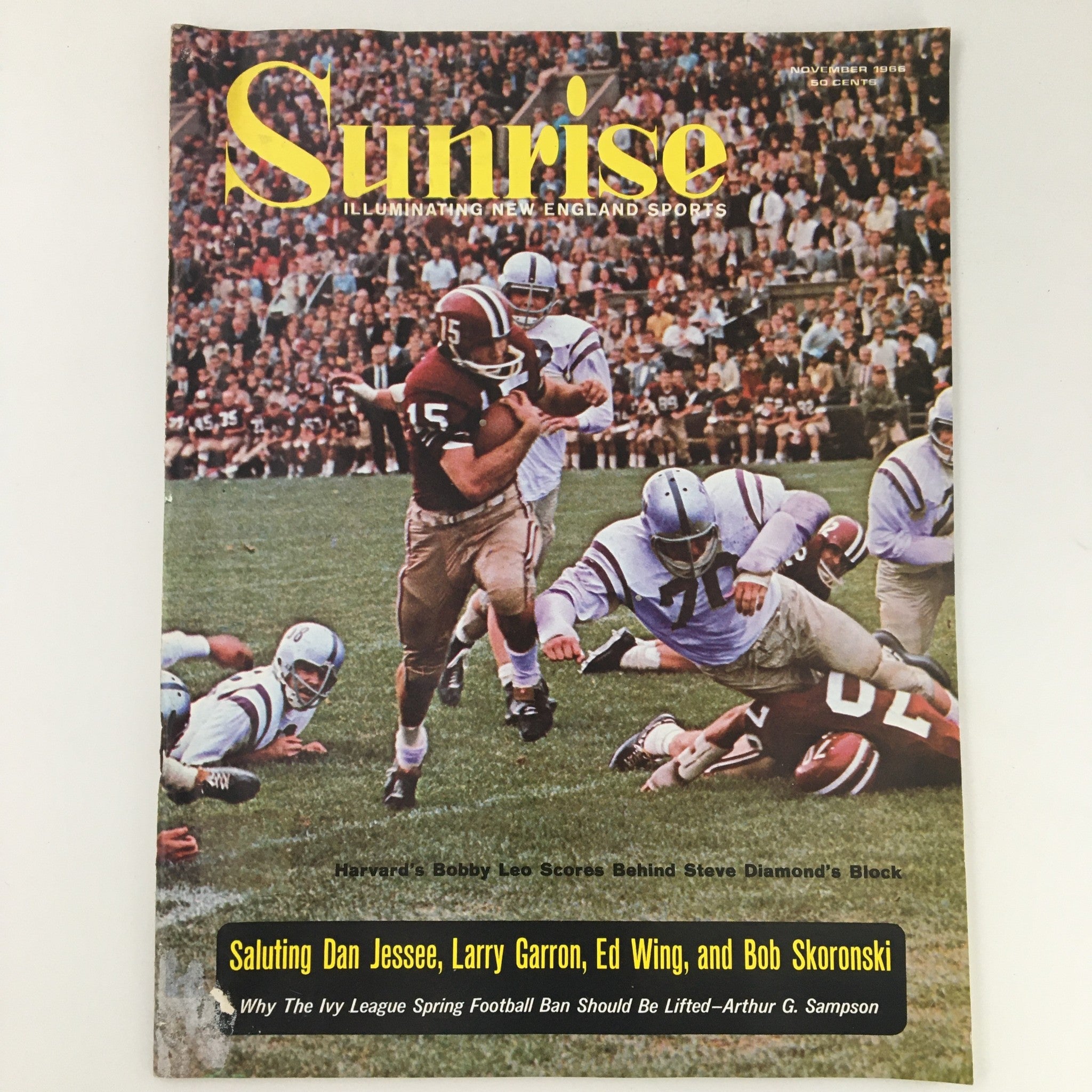 VTG Sunrise Magazine November 1966 Dan Jesse, Larry Garon, Ed Wing, Newsstand