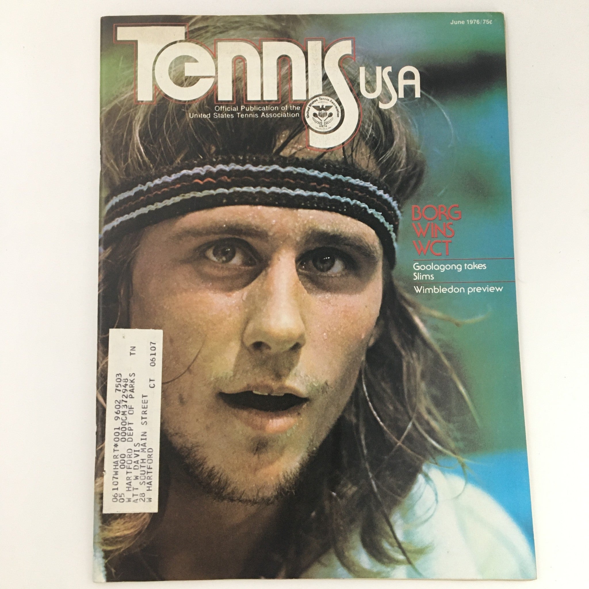 VTG Tennis USA Magazine June 1976 Björn Borg Cover, Evonne Goolagong Feature