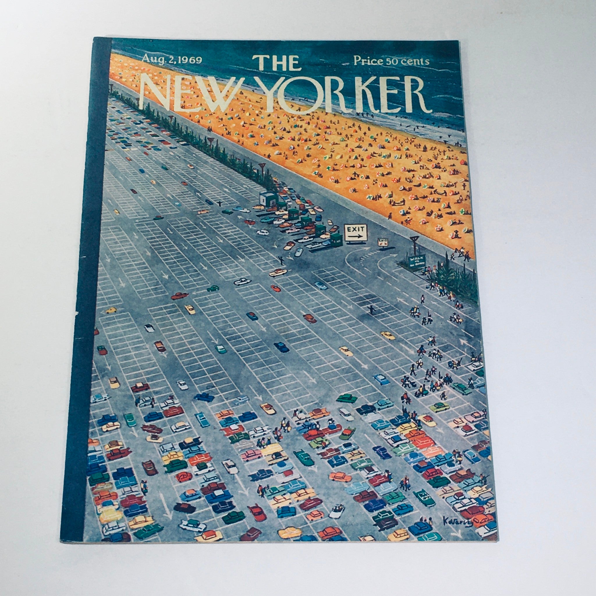 The New Yorker Magazine August 2 1969 Talk of the Town by Anatol Kovarsky