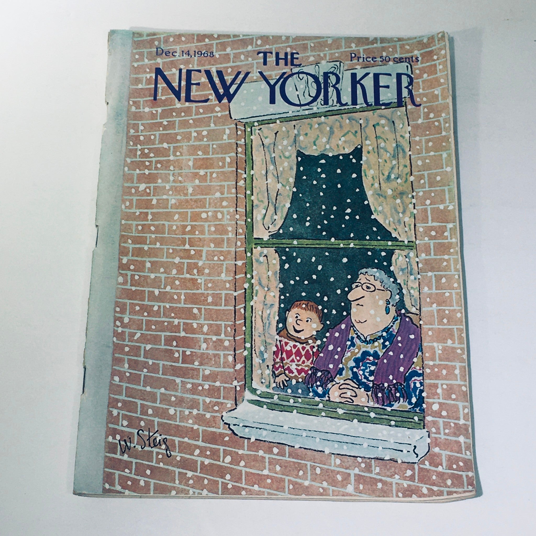 The New Yorker Magazine December 14 1968 The Pictorial Arts by William Steig