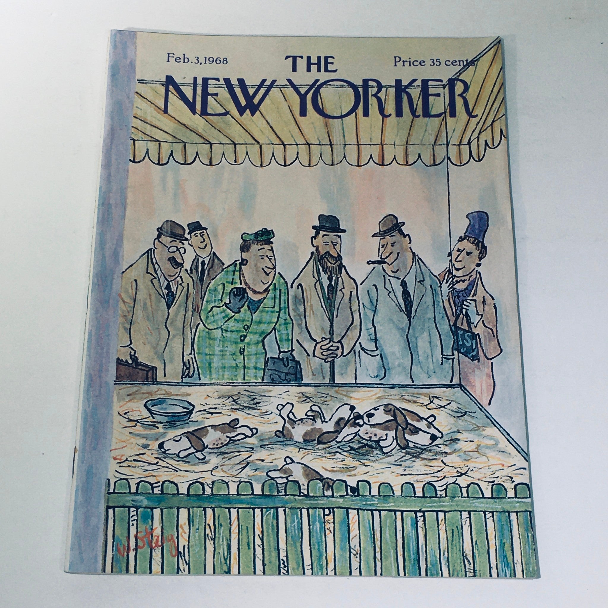 The New Yorker Magazine February 3 1968 Commentary & Analysis by William Steig