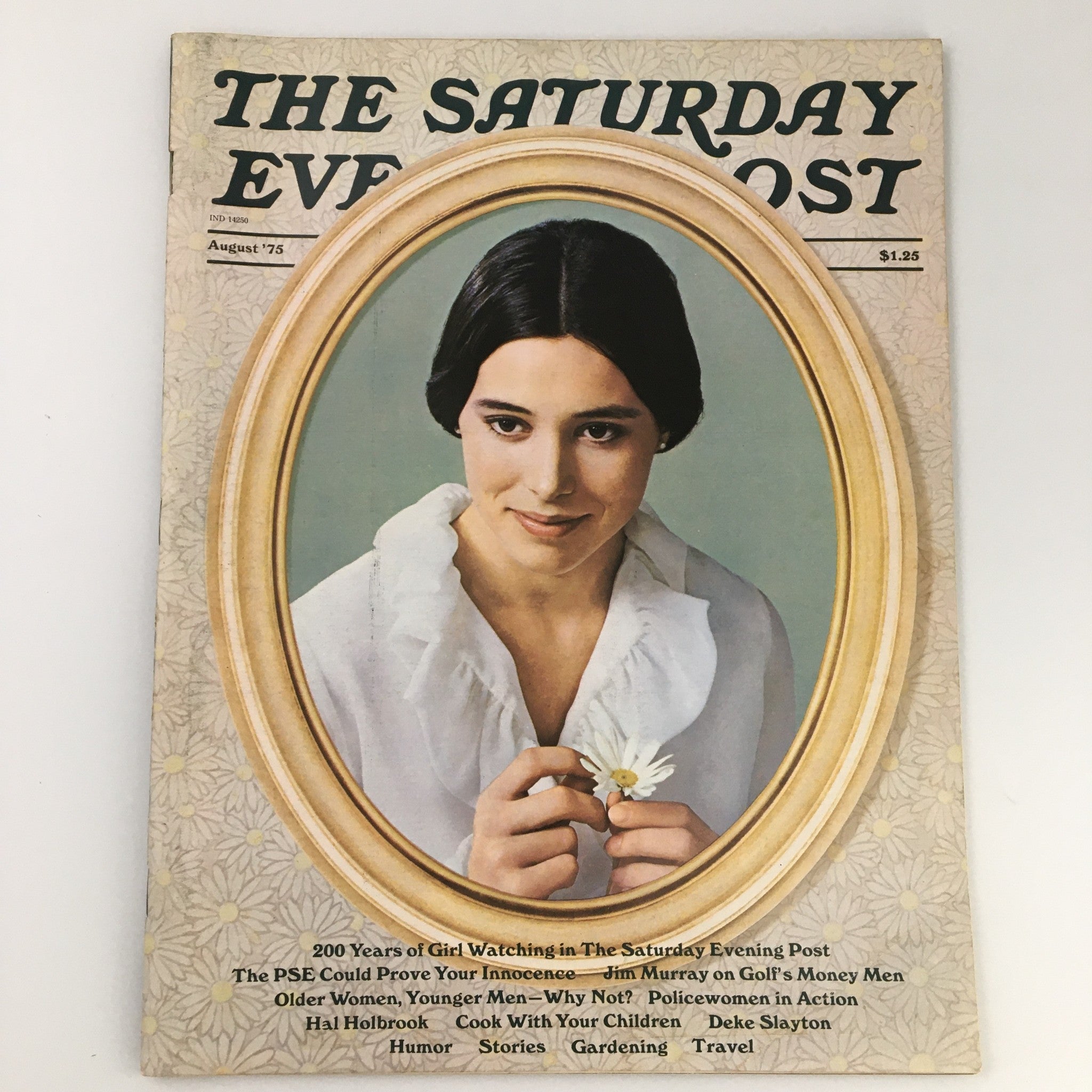 The Saturday Evening Post August 1975 200 Years of Girl Watching, Newsstand