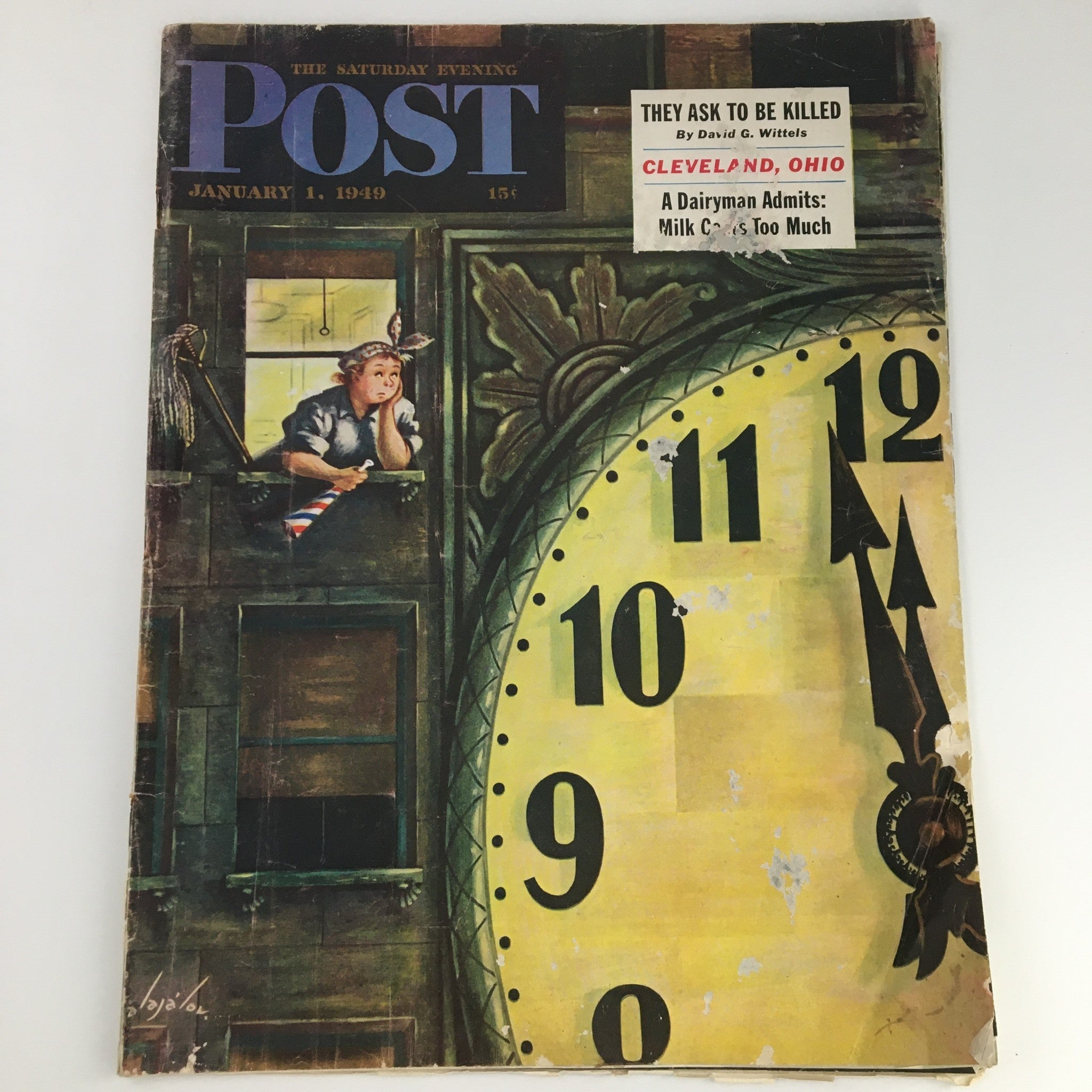 The Saturday Evening Post January 1 1949 They Asked To Be Killed, Newsstand