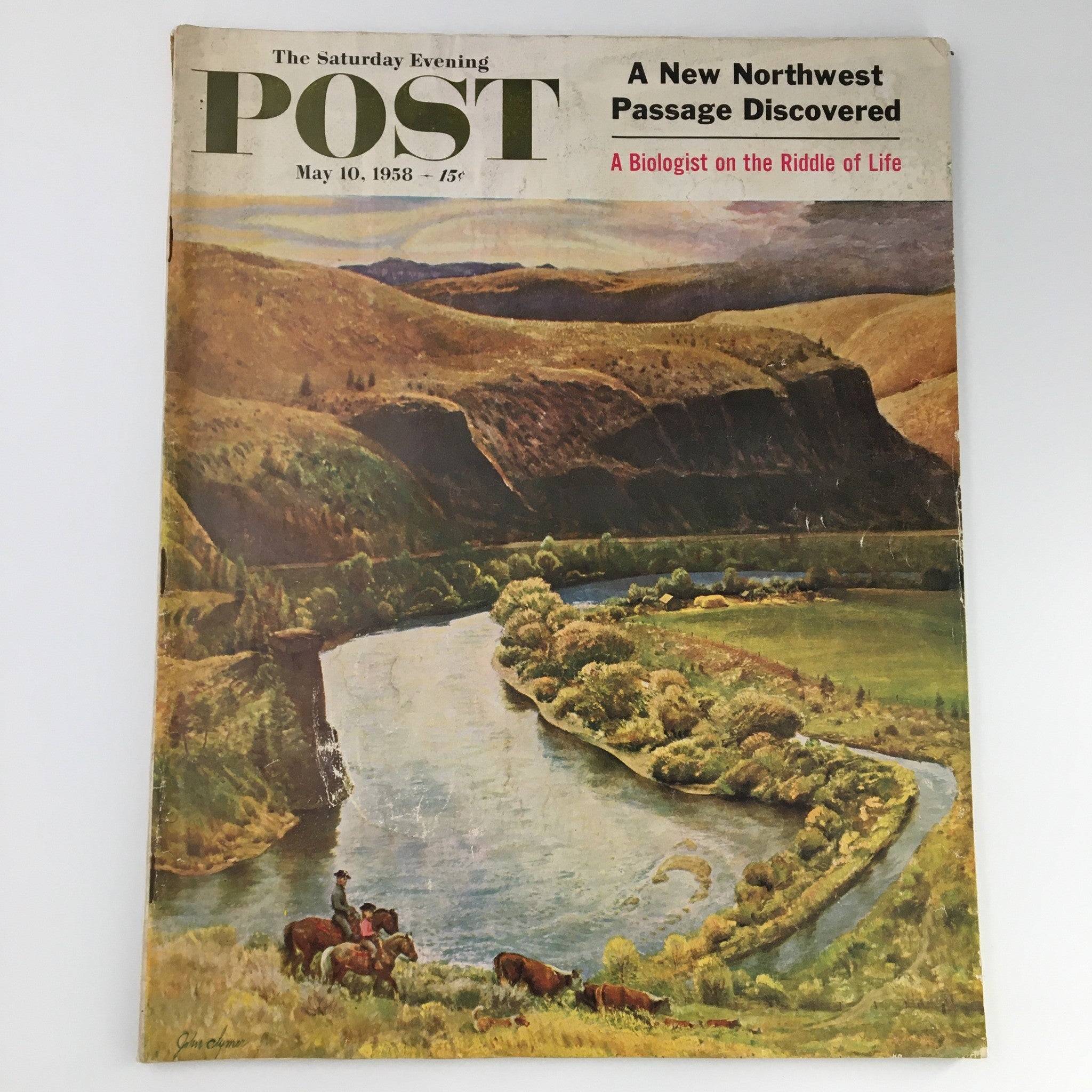 The Saturday Evening Post May 10 1958 The Riddle of Life Feature, Newsstand