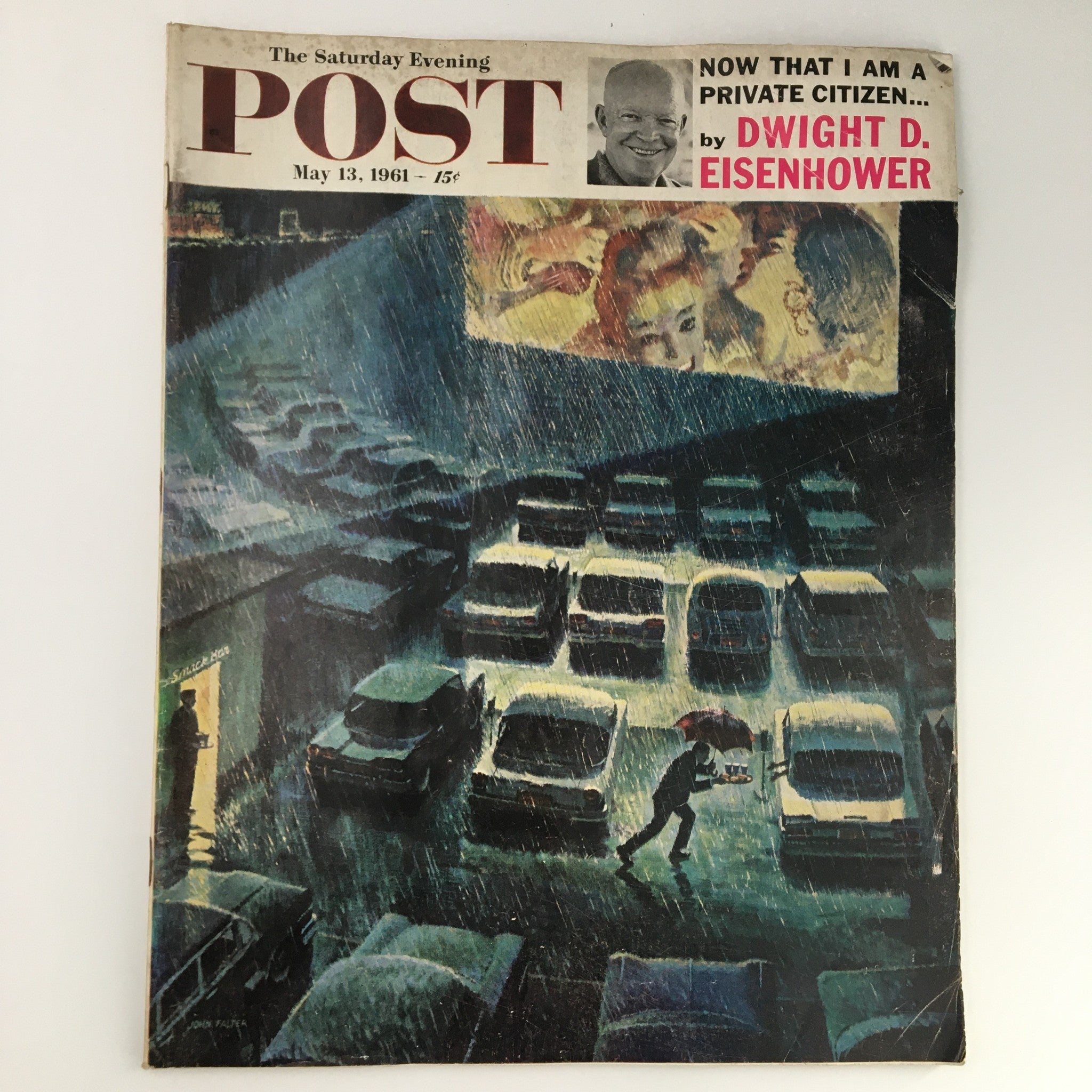 The Saturday Evening Post May 13 1961 Dwight D. Eisenhower Feature, Newsstand