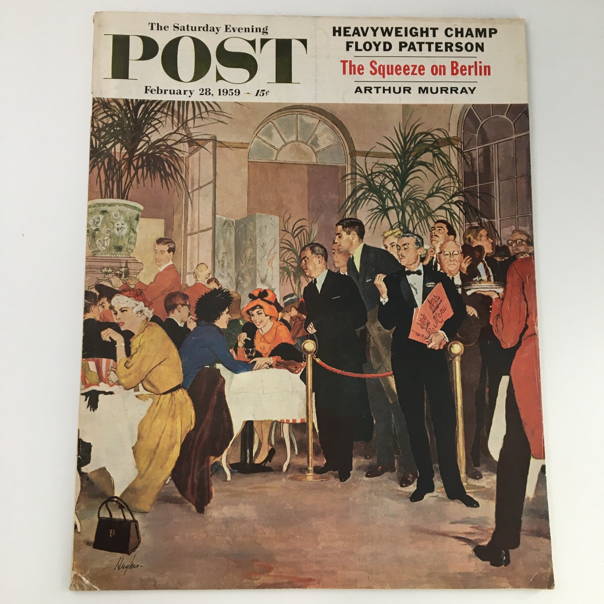 The Saturday Evening Post February 28 1959 Arthur Murray Feature, Newsstand