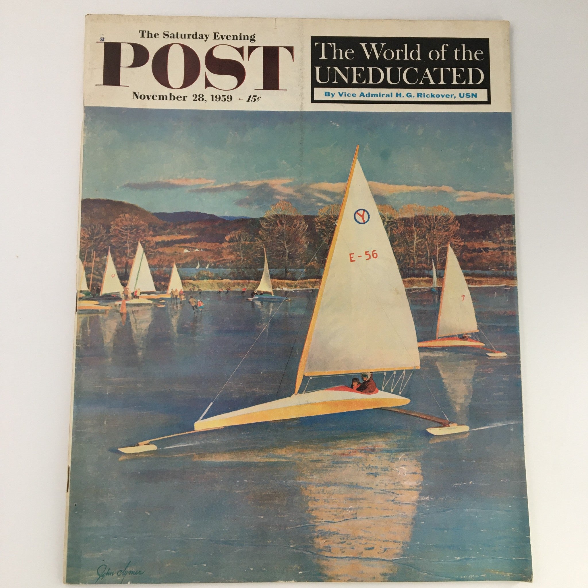 The Saturday Evening Post November 28 1959 World of Uneducated Feature Newsstand