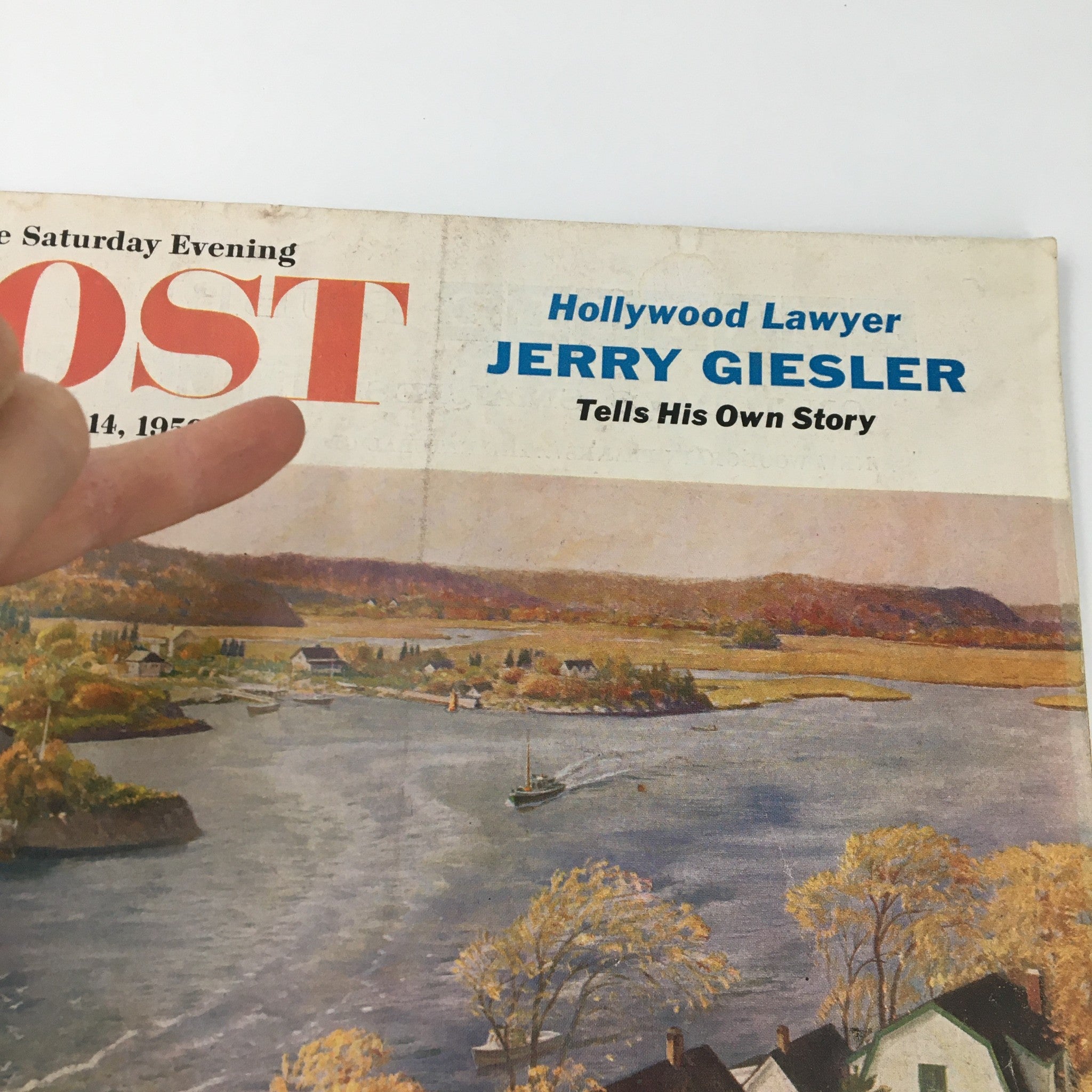 The Saturday Evening Post November 14 1959 Jerry Giesler Feature, Newsstand