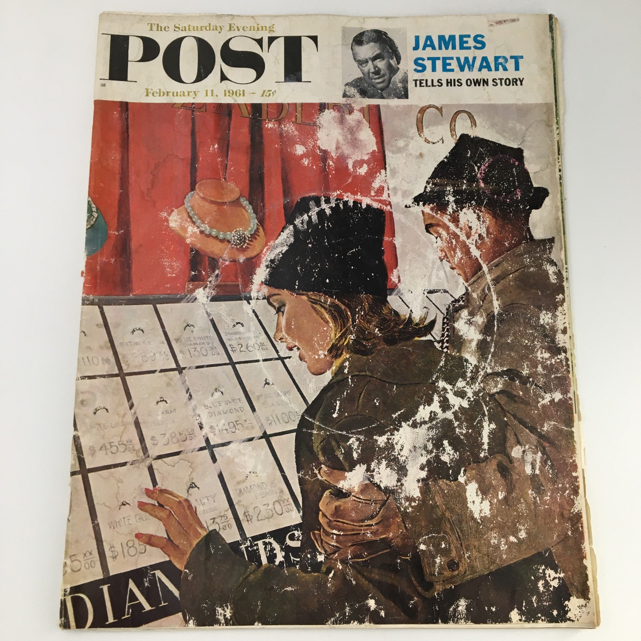 The Saturday Evening Post February 11 1961 James Stewart Story Feature Newsstand