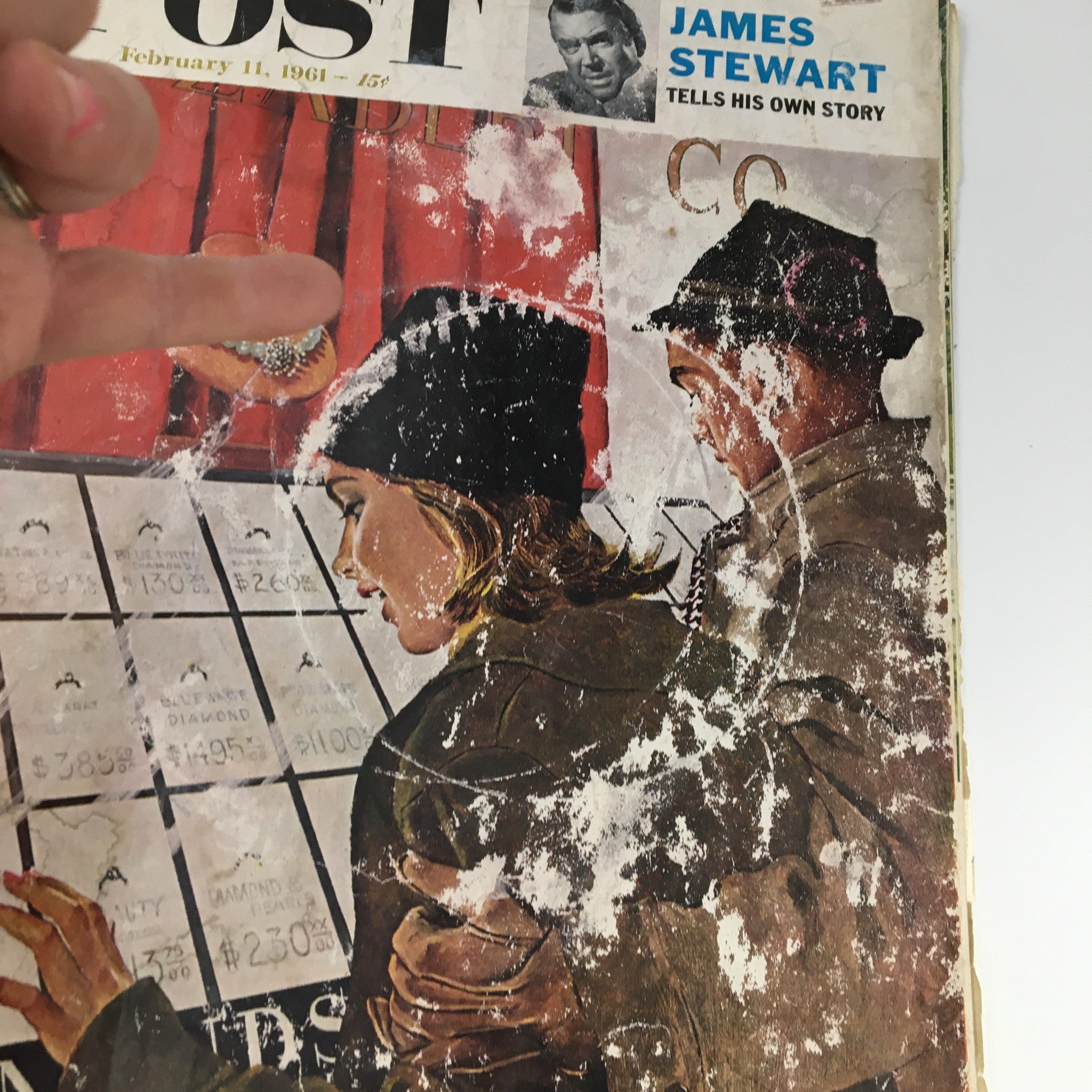 The Saturday Evening Post February 11 1961 James Stewart Story Feature Newsstand