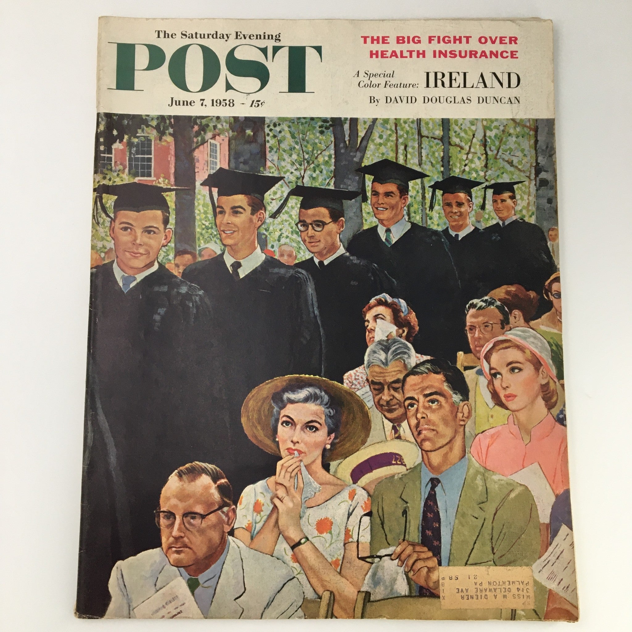 The Saturday Evening Post June 7 1958 Ireland by David Douglas Duncan Feature