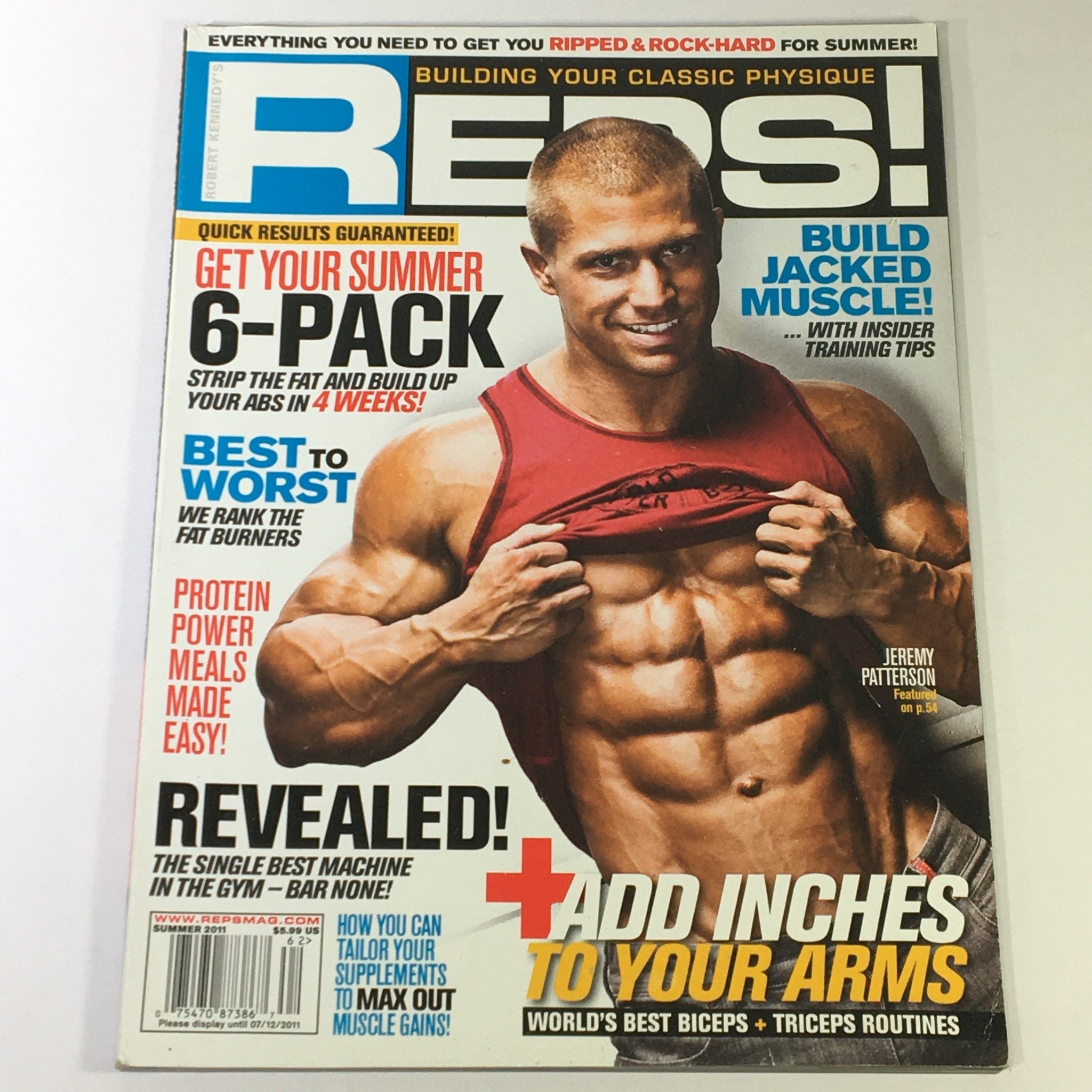 Reps Magazine Summer 2006 #22 - Jeremy Patterson / Build Jacked Muscle