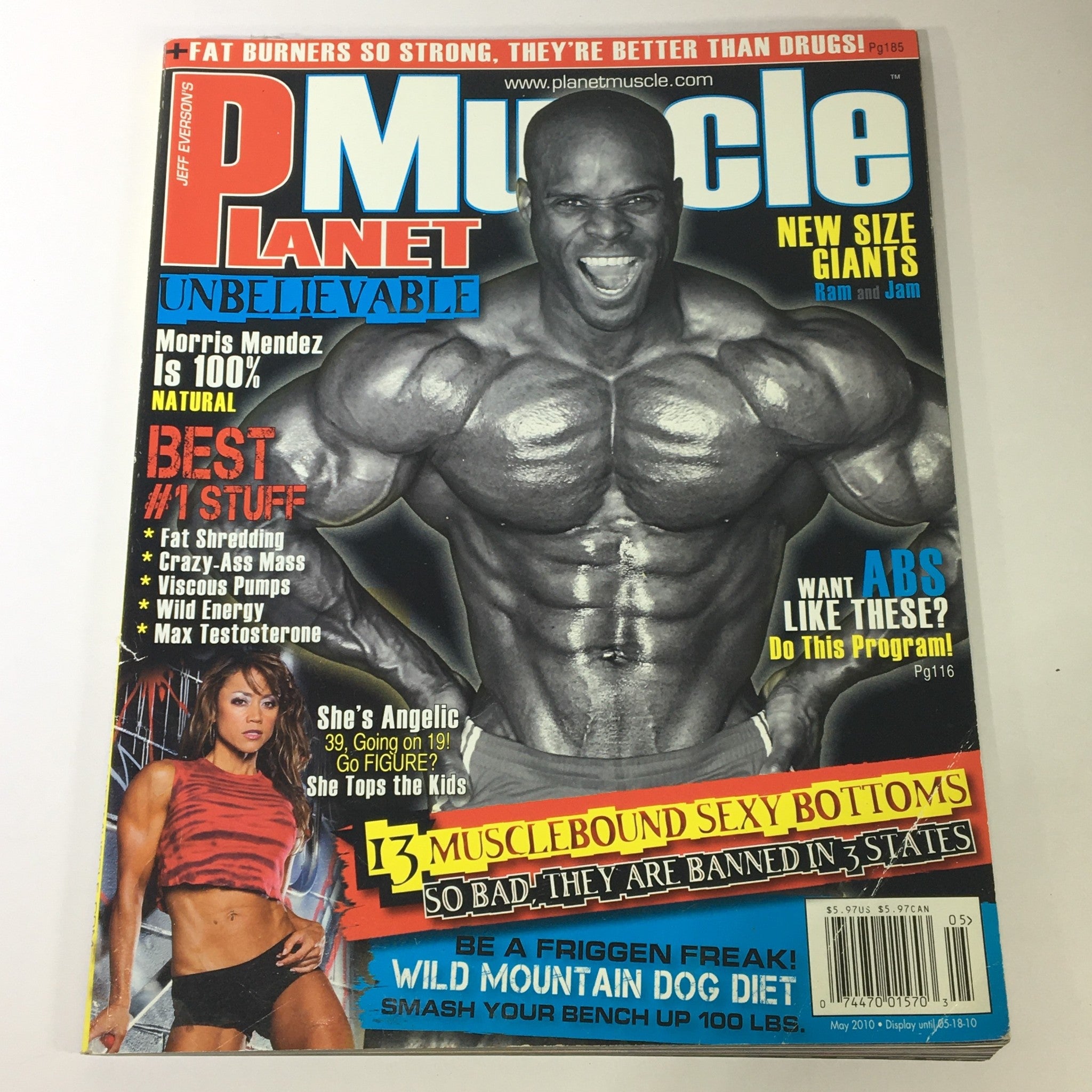 Planet Muscle Magazine May 2010 - Morris Mendez & 13 Musclebound Sexy Bottoms