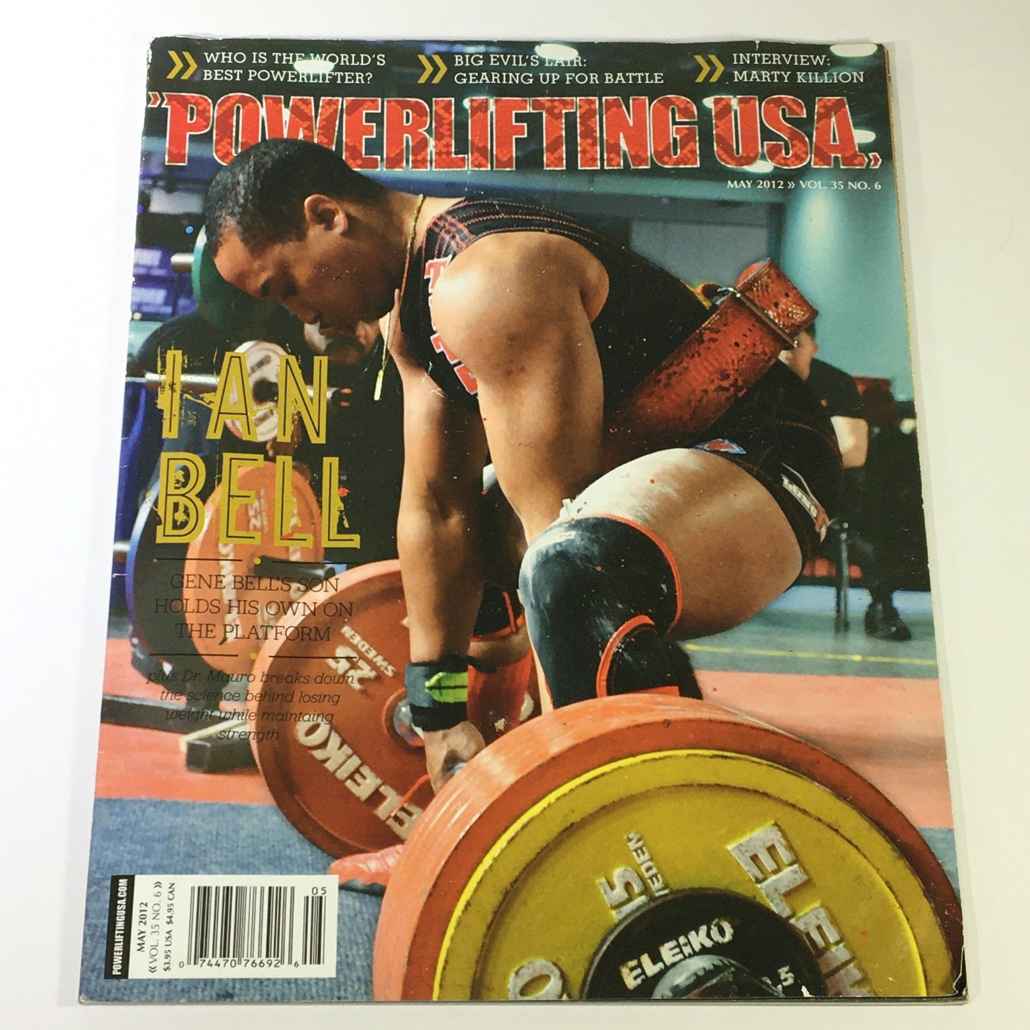 Powerlifting USA May 2012 Vol 35 #6 - Marty Killon Interview & Ian Bell Platform