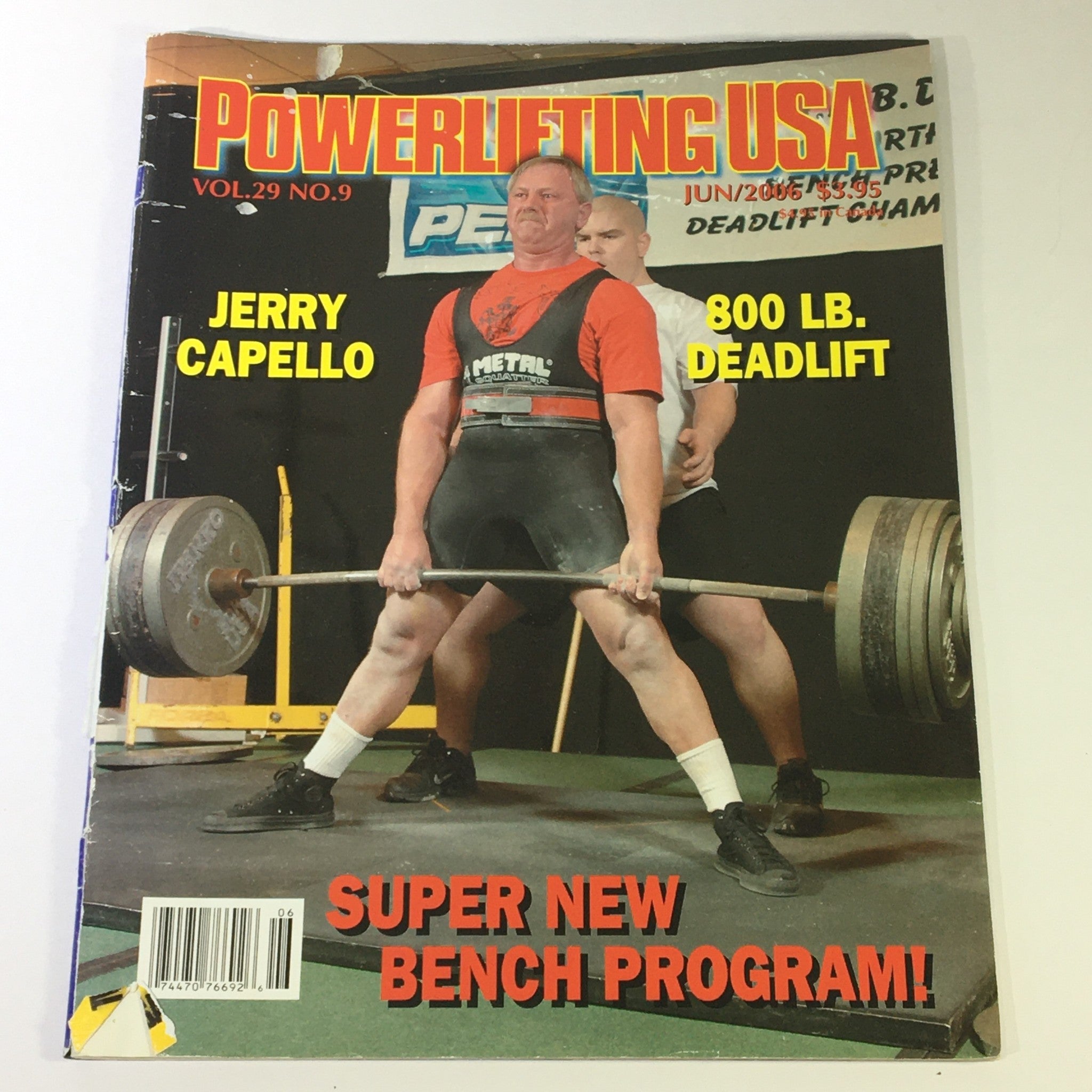 Powerlifting USA June 2006 Vol 29 #9 - Jerry Capello at WABDL Northwest Regional