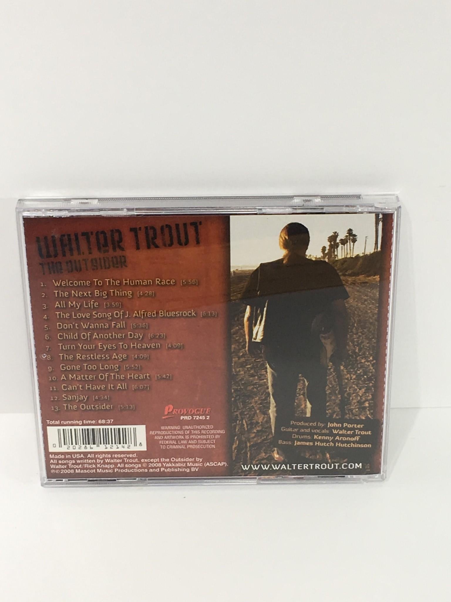 Walter Trout The Outsider Audio CD