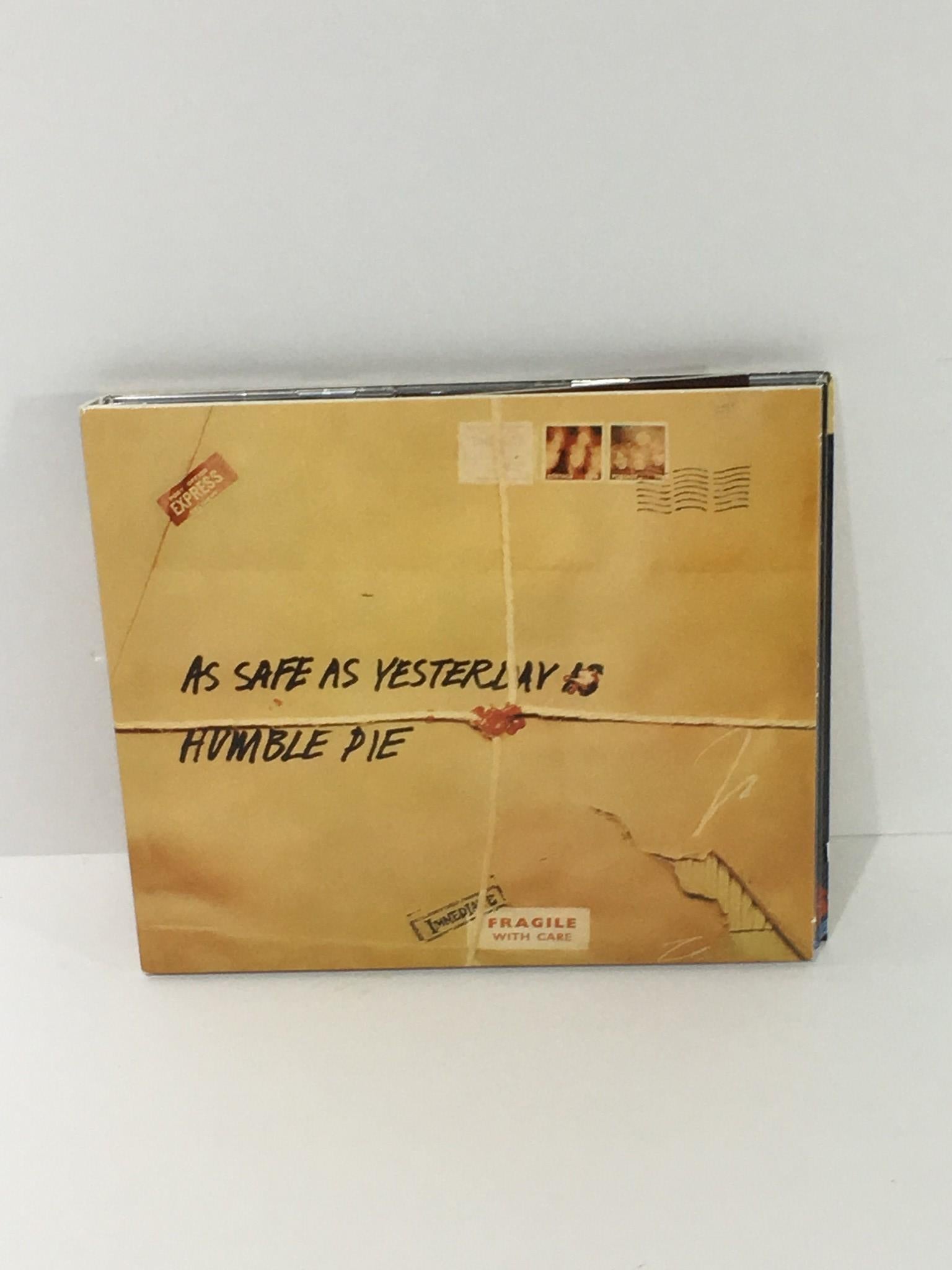 As Safe As Yesterday Is Humble Pie Audio CD