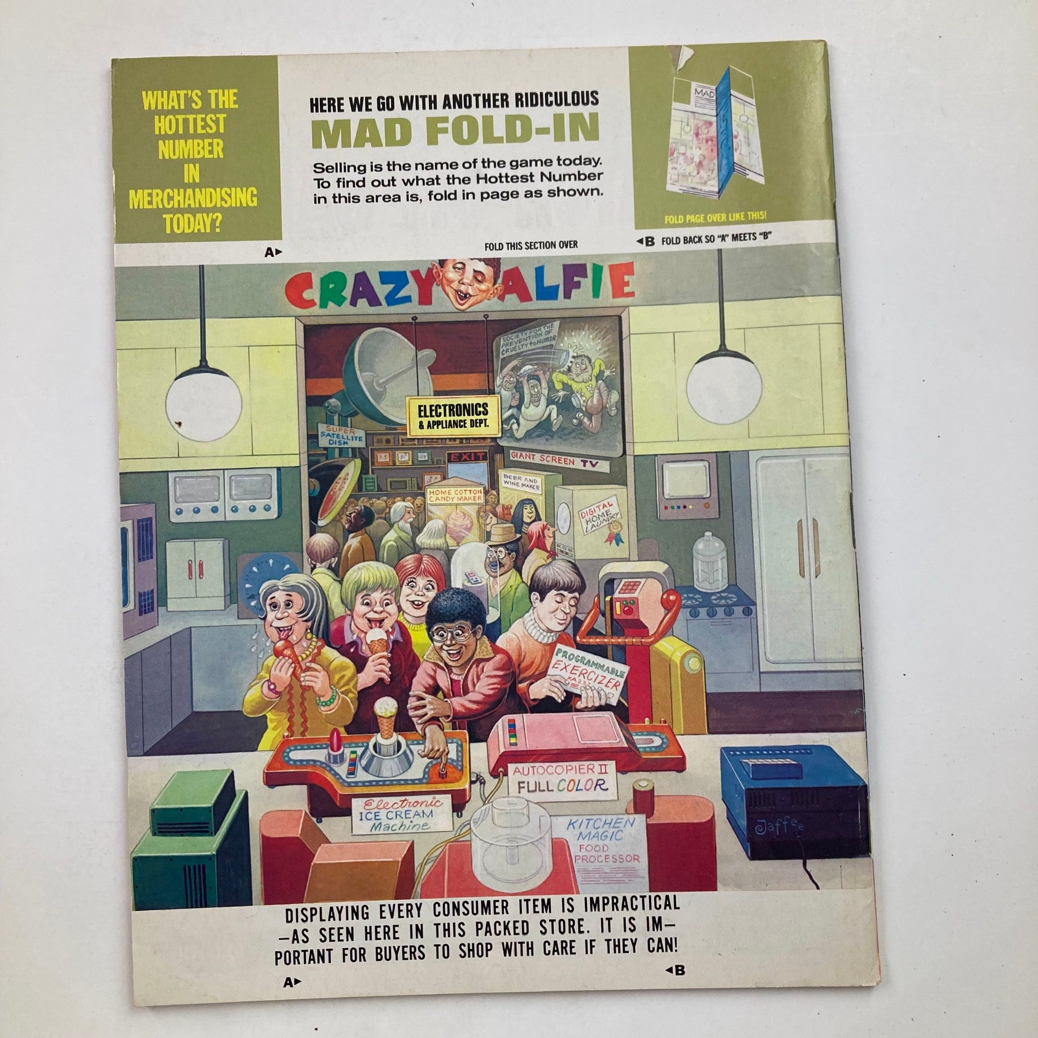 Mad Magazine April 1987 No. 270 The Usual Band of Idiots 6.0 FN Fine No Label