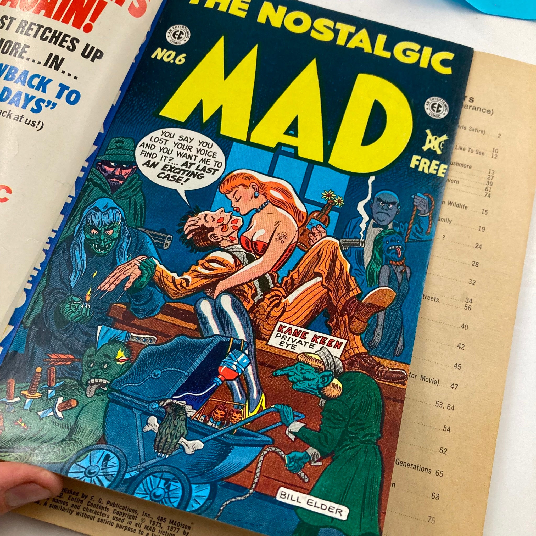 Mad Special Magazine 1977 No. 24 The Poopsidedown Adventure 6.0 FN Fine No Label