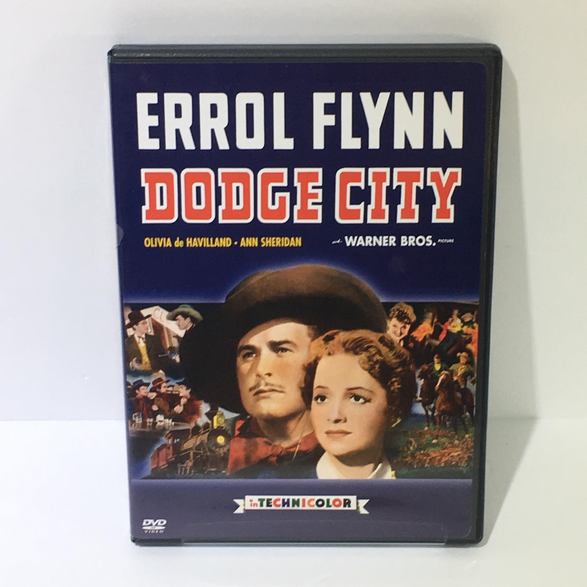 Errol Flynn Dodge City Olivia de Havilland Ann Sheridan DVD