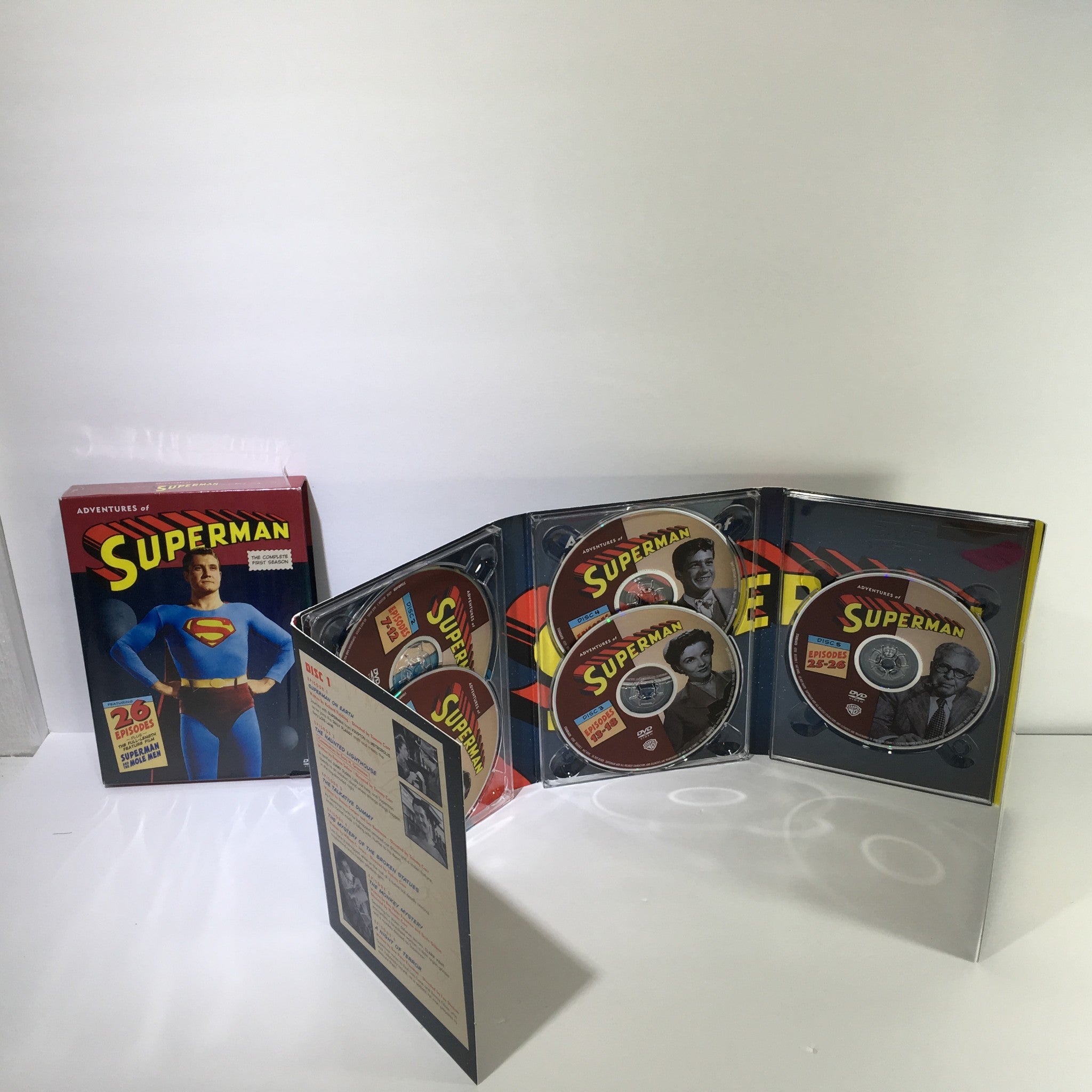 Adventures Of Superman 5 Disc Set DVD