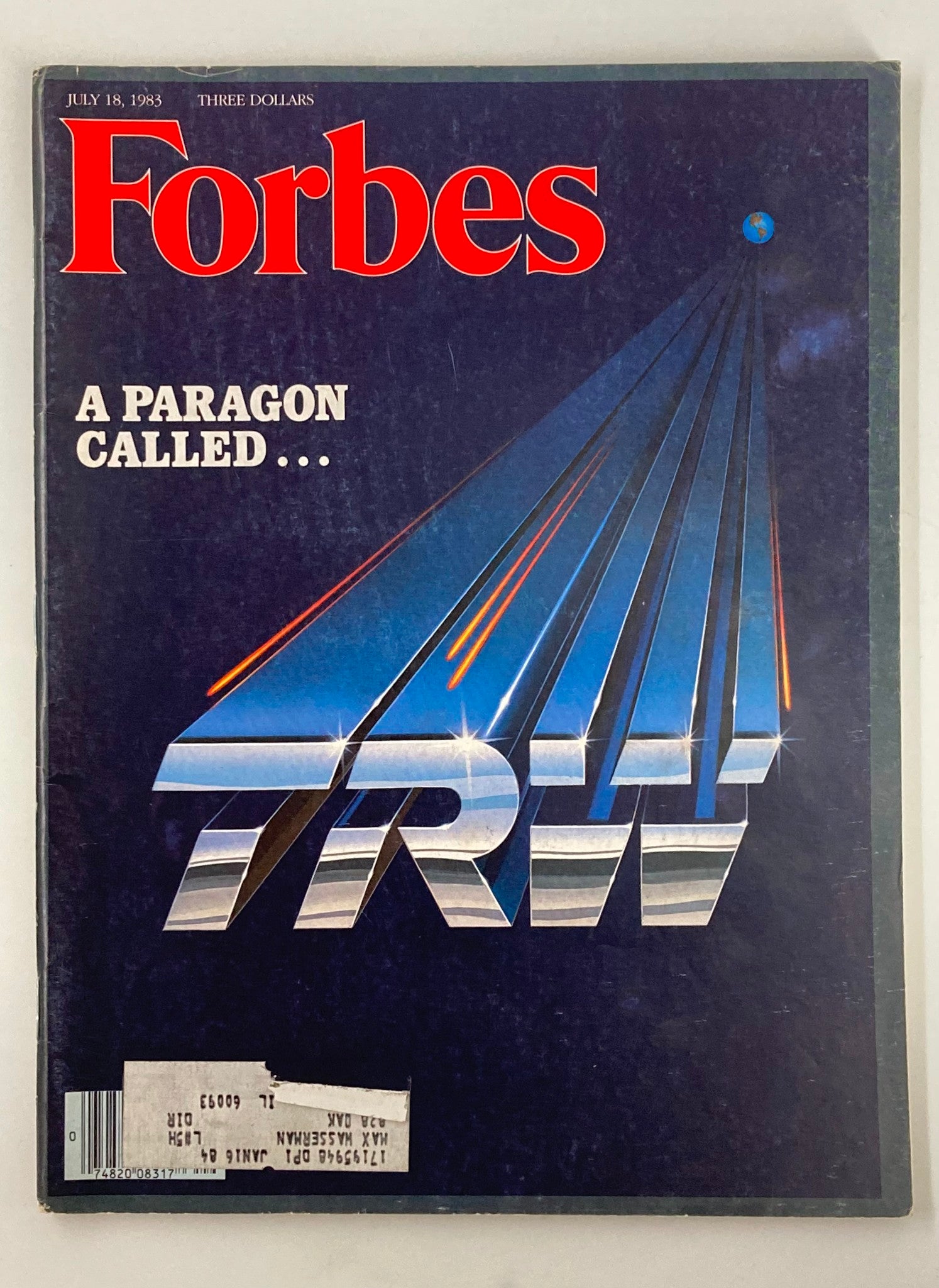 VTG Forbes Magazine July 18 1983 A Paragon Called TRW Growing Old Not Gracefully