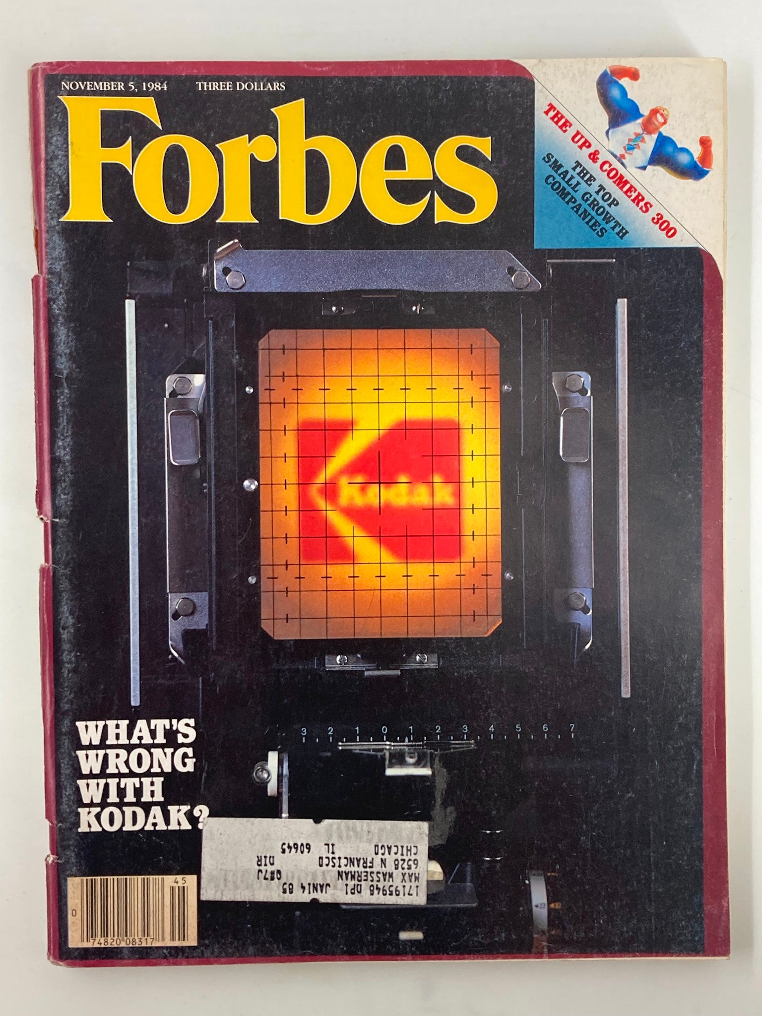 VTG Forbes Magazine November 5 1984 What's Wrong with Kodak Film?