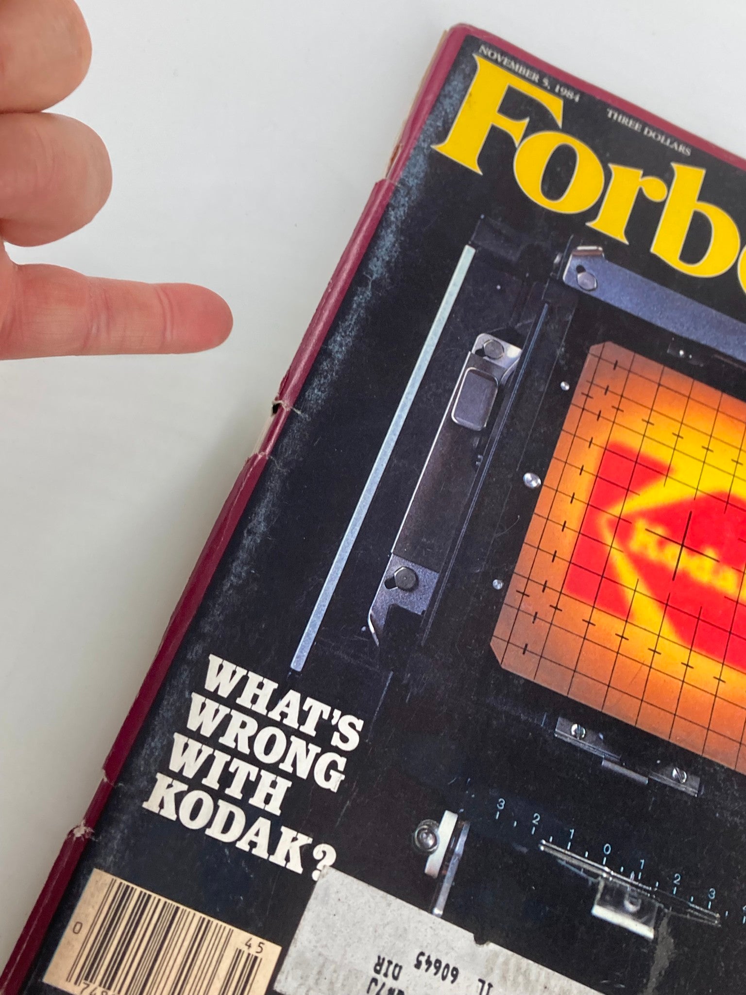 VTG Forbes Magazine November 5 1984 What's Wrong with Kodak Film?