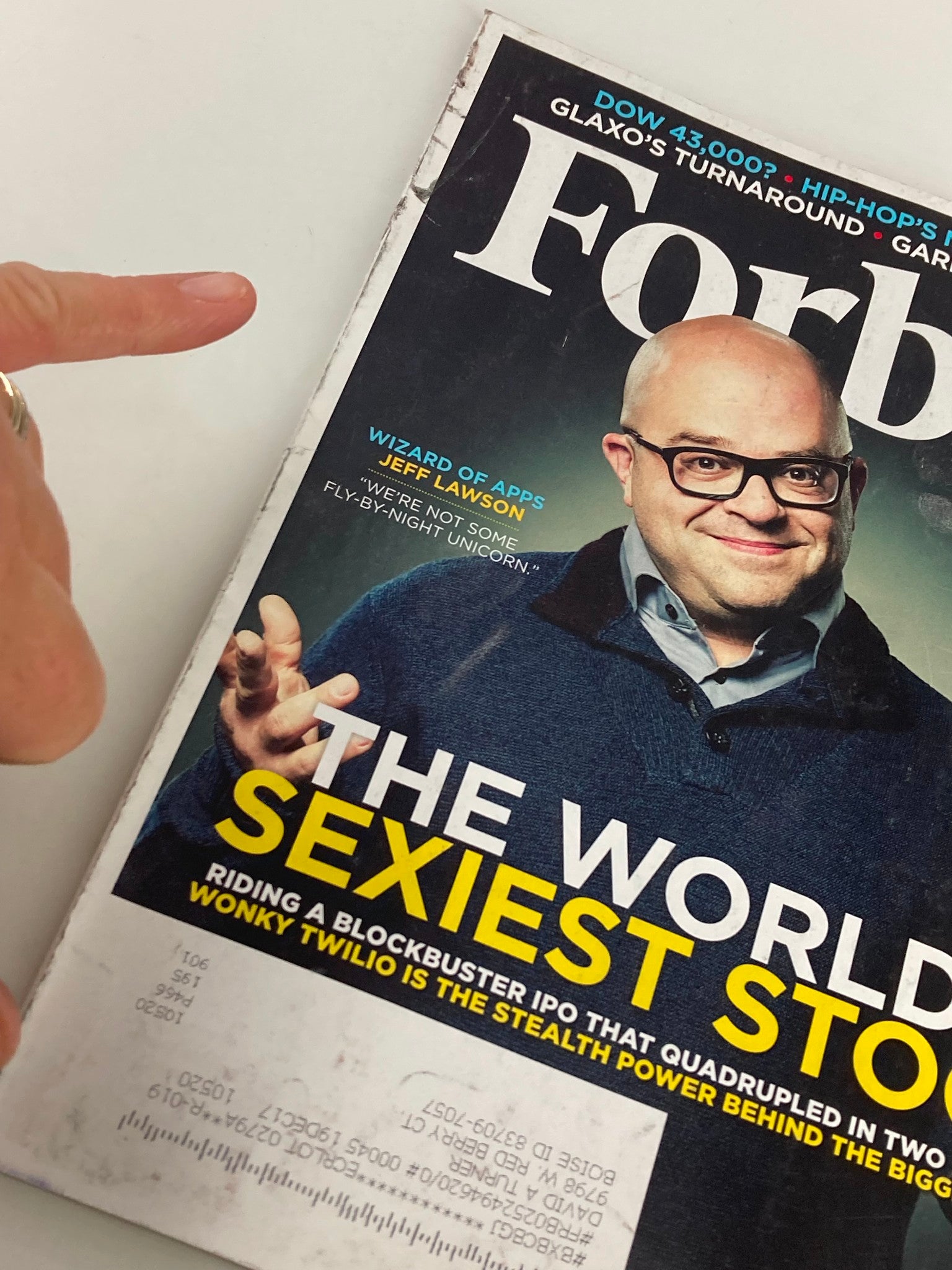 Forbes Magazine October 4 2016 The Wizard of Apps Jeff Lawson