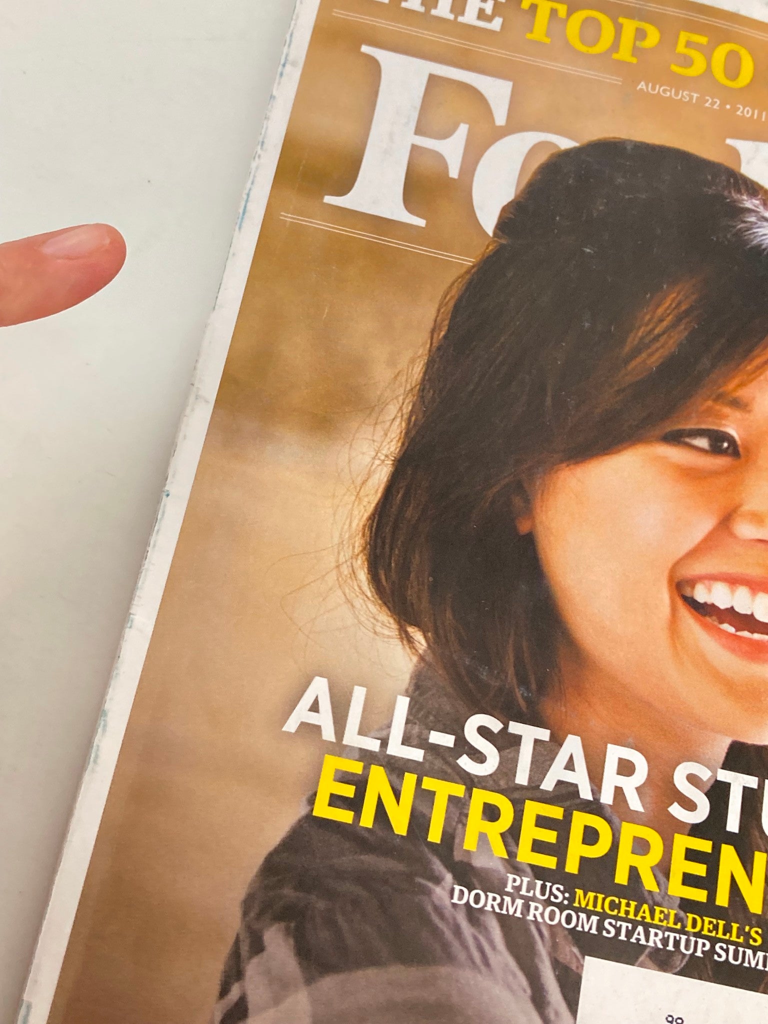 Forbes Magazine August 22 2011 Ernestine Fu All-Star Student Entrepreneurs