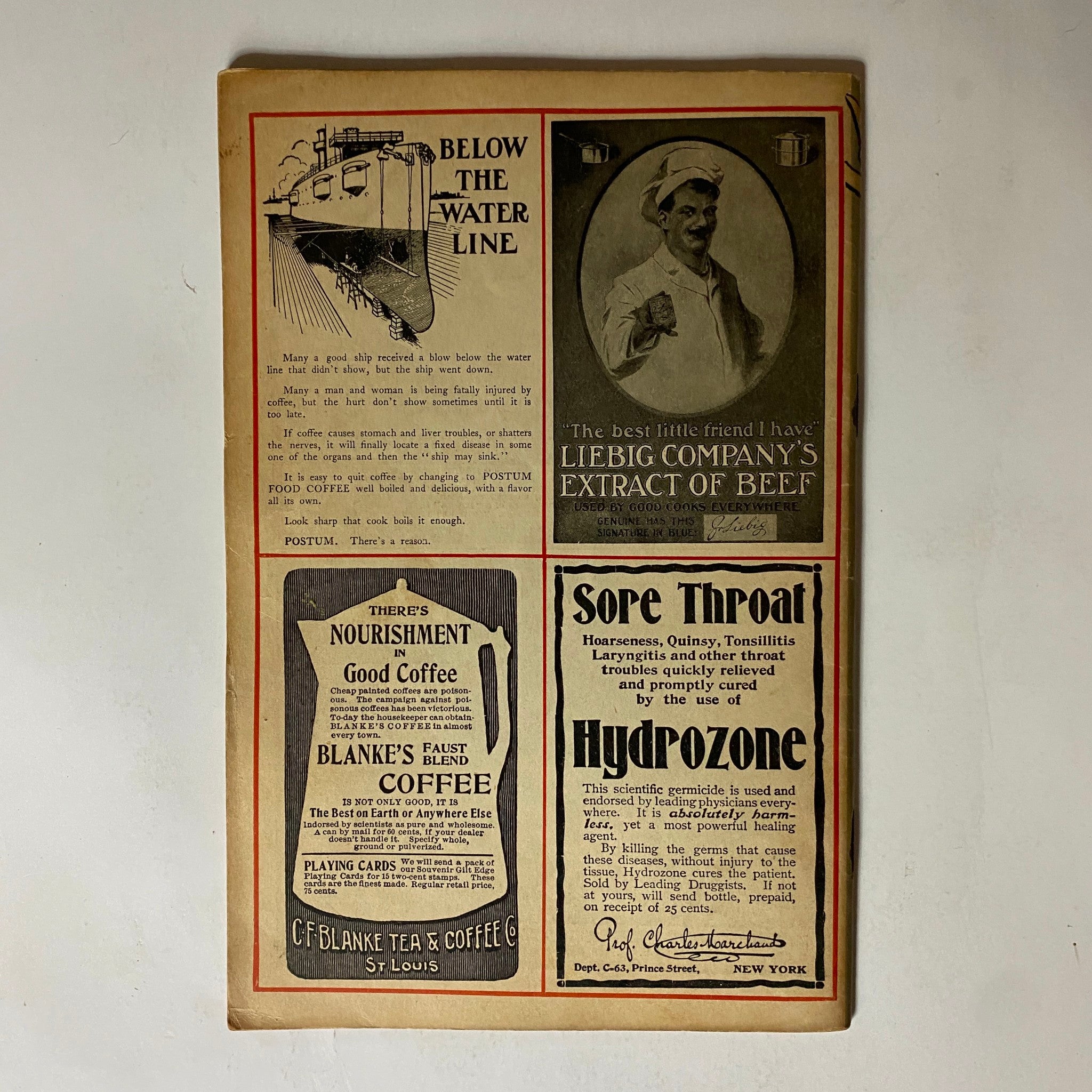 VTG The Black Cat Magazine December 1903 The Patent Envelope No Label VG